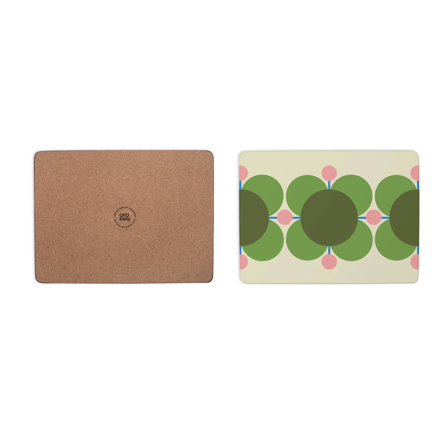 Orla Kiely Set Of 6 Placemats - Atomic Flower - Image 2