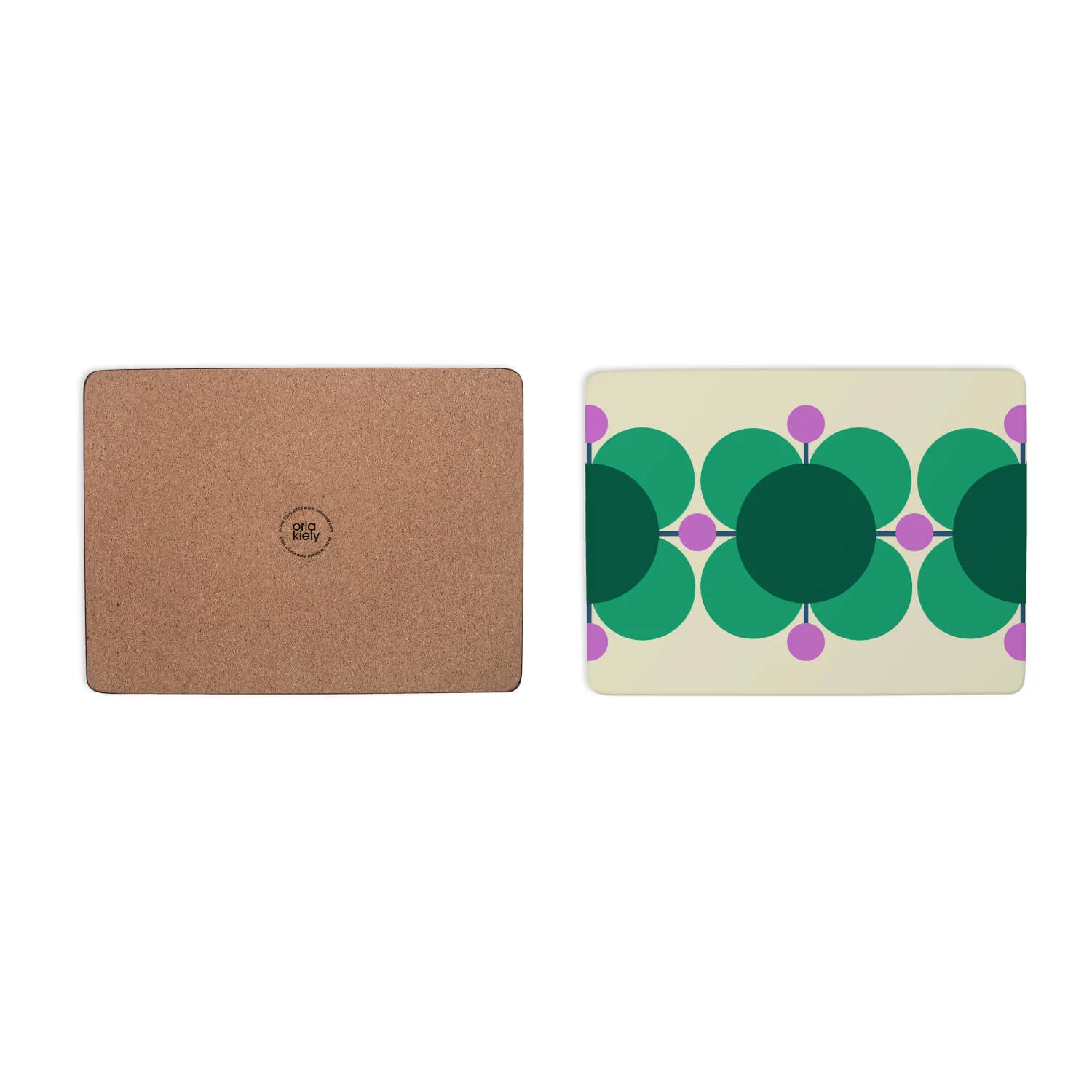 Orla Kiely Set Of 6 Placemats - Atomic Flower - Image 6