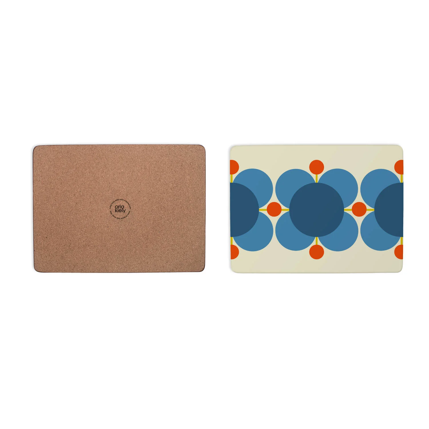 Orla Kiely Set Of 6 Placemats - Atomic Flower - Image 7