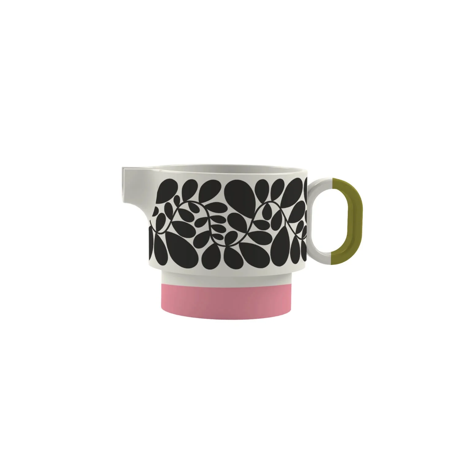 Orla Kiely Sycamore Stripe Milk Jug - Pink