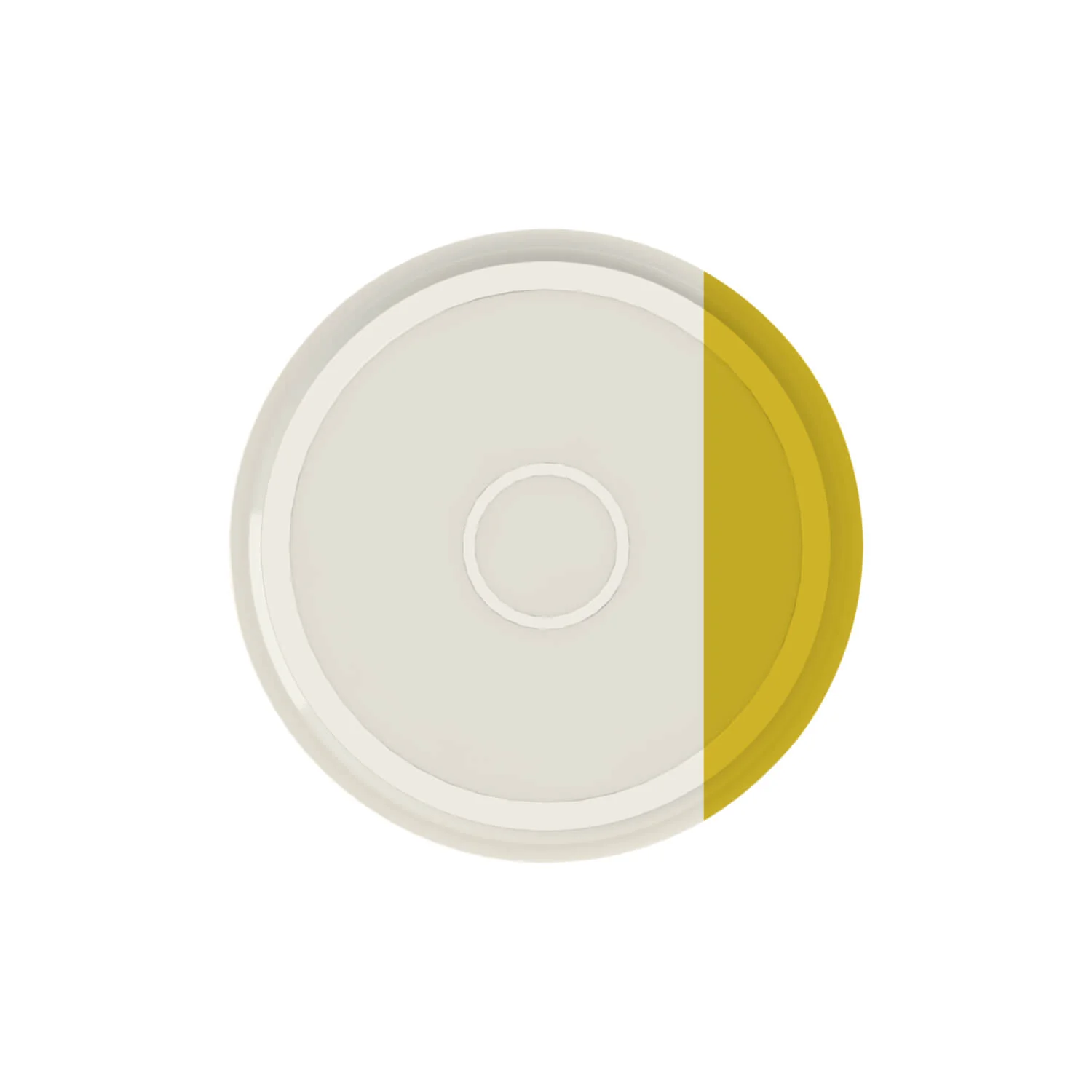 Orla Kiely Sycamore Stripe Round Platter - Yellow - Image 2