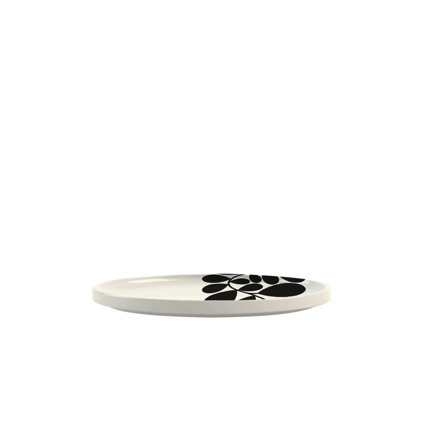 Orla Kiely Sycamore Stripe Side Plate - Black - Image 2
