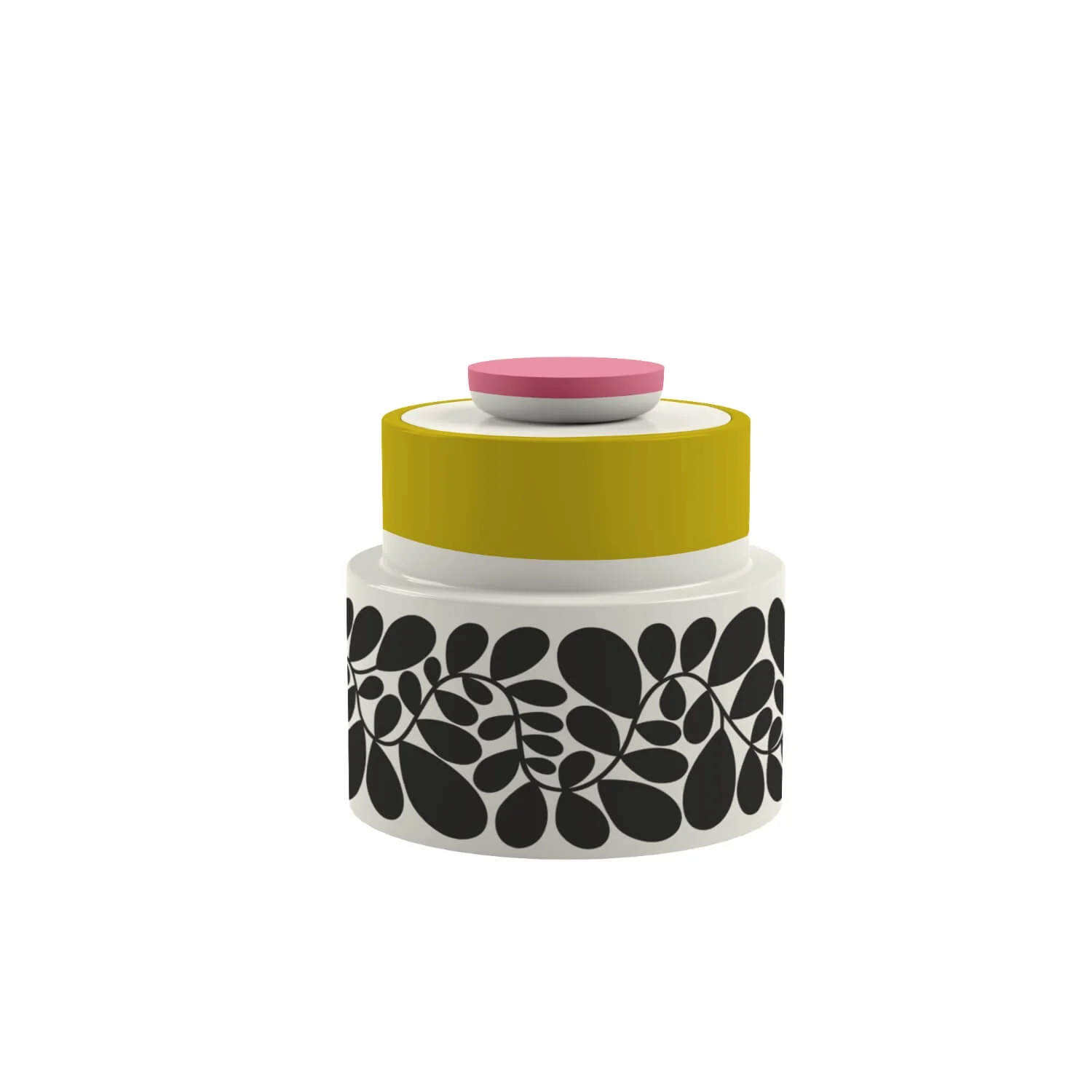 Orla Kiely Sycamore Stripe Sugar Bowl - Yellow