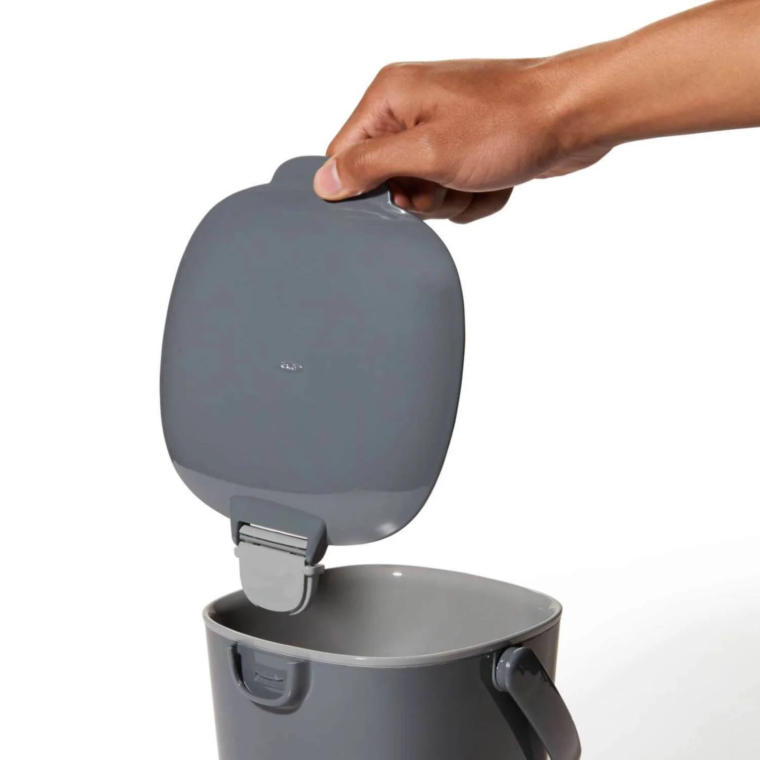 OXO Good Grips 2.8 Litre Compost Bin - Charcoal - Image 3