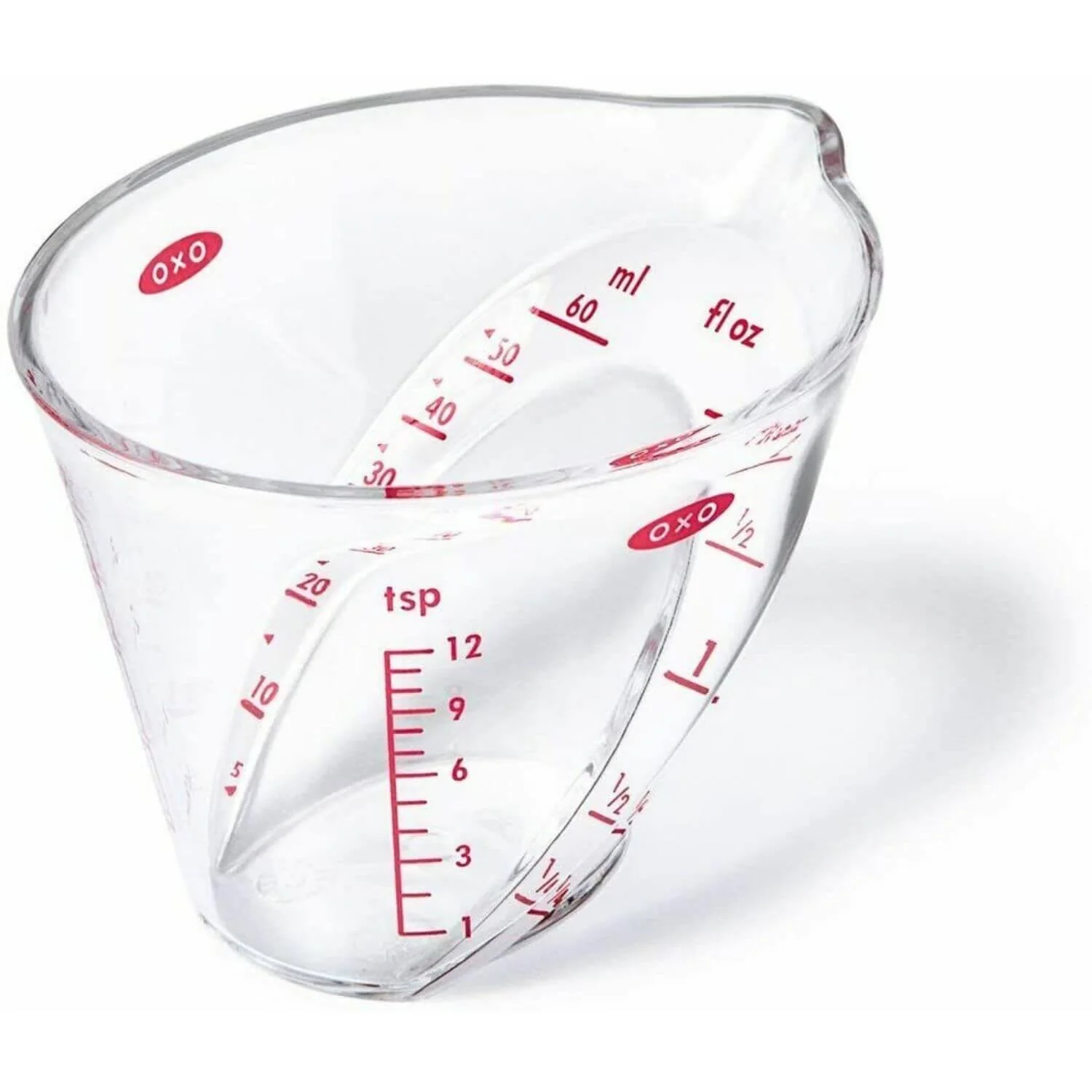 OXO Good Grips Mini Angled Measuring Jug - 60ml - Image 2