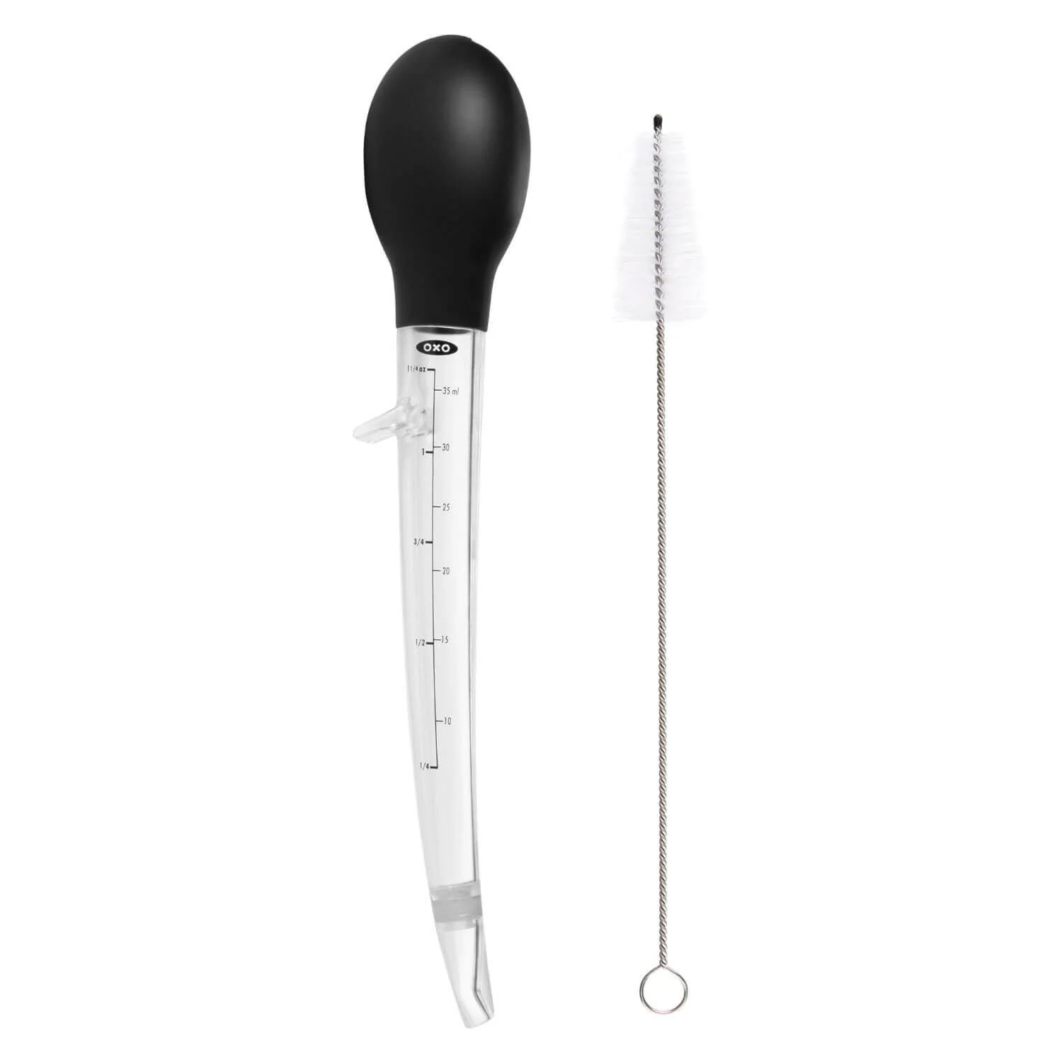 OXO Good Grips Angled Baster With Cleaning Brush