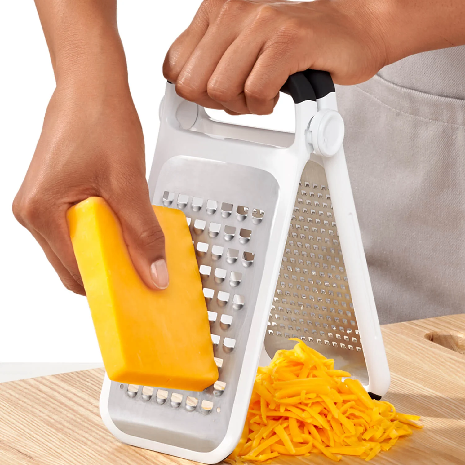 OXO Good Grips Etched Two-Fold Grater - Image 4