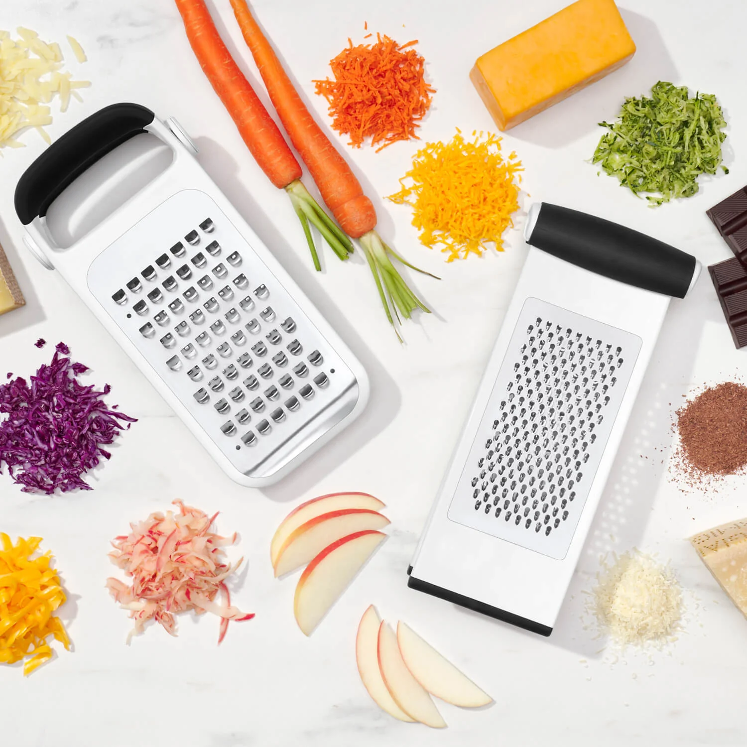 OXO Good Grips Etched Two-Fold Grater - Image 7