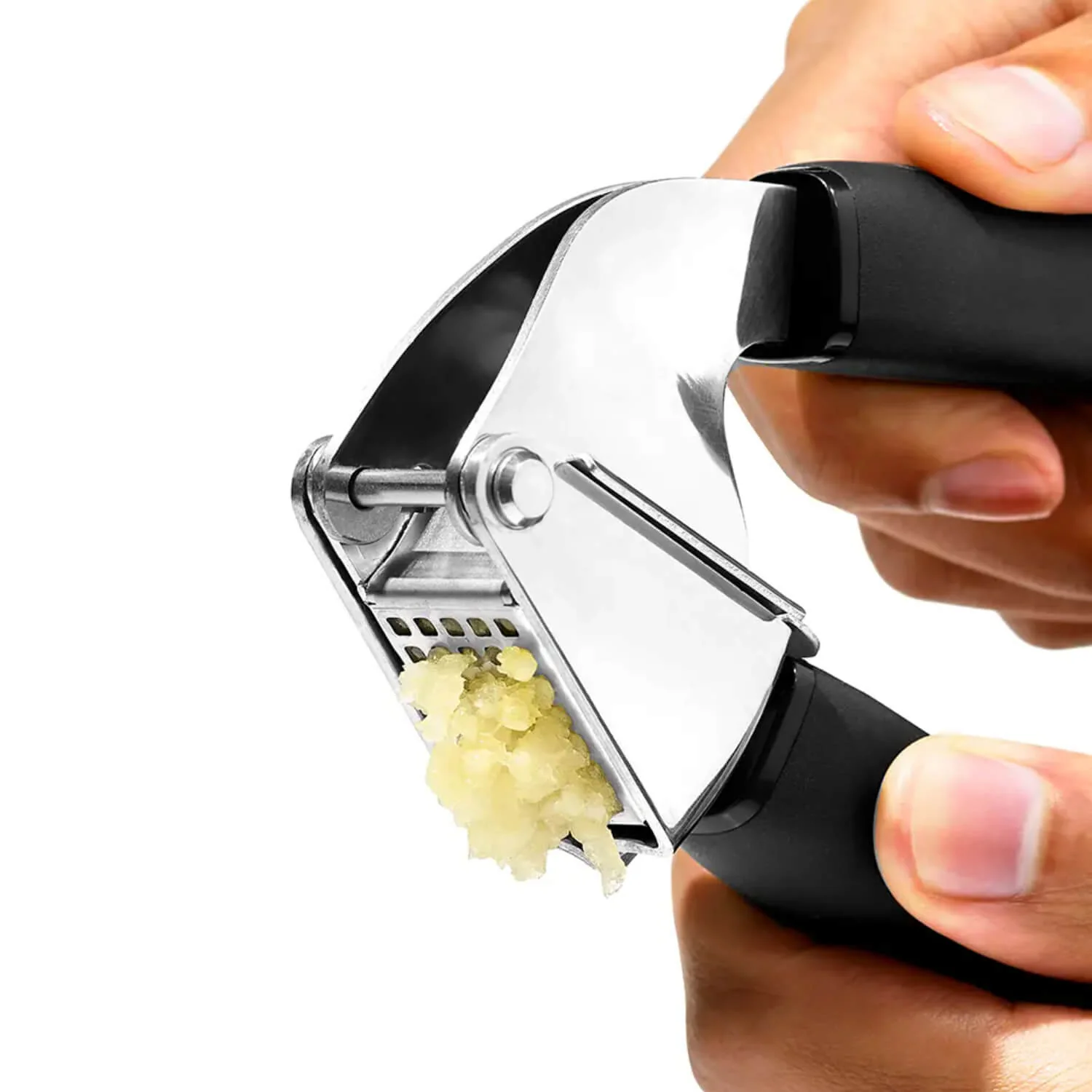 OXO Good Grips Garlic Press - Black - Image 3
