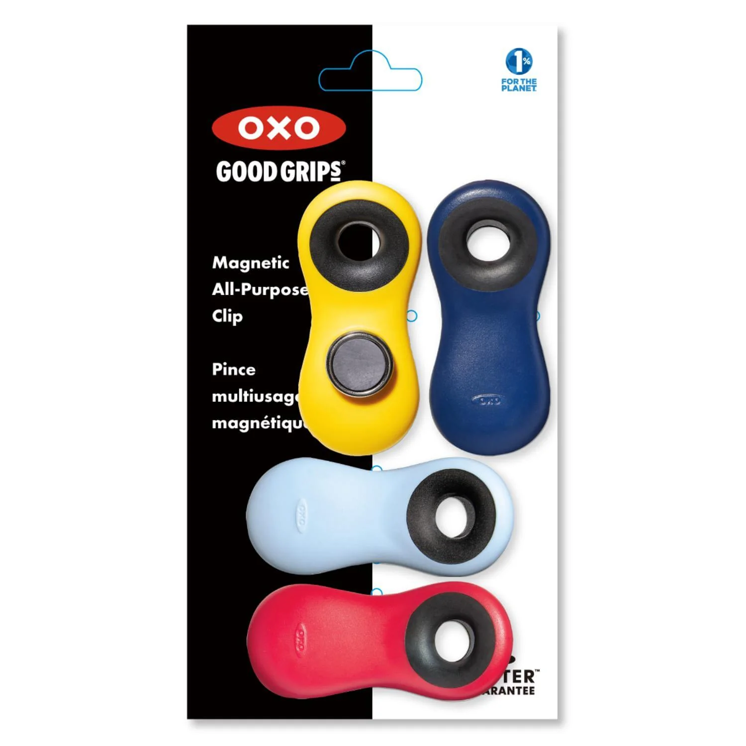 OXO Good Grips Pack of 4 Magnetic All Purpose Clips - Image 3