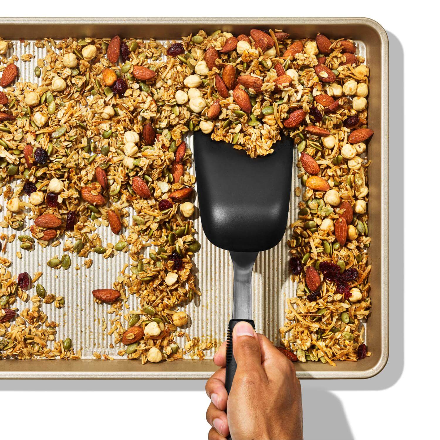 OXO Good Grips Sheet Pan Roast & Fry Scoop - Image 2
