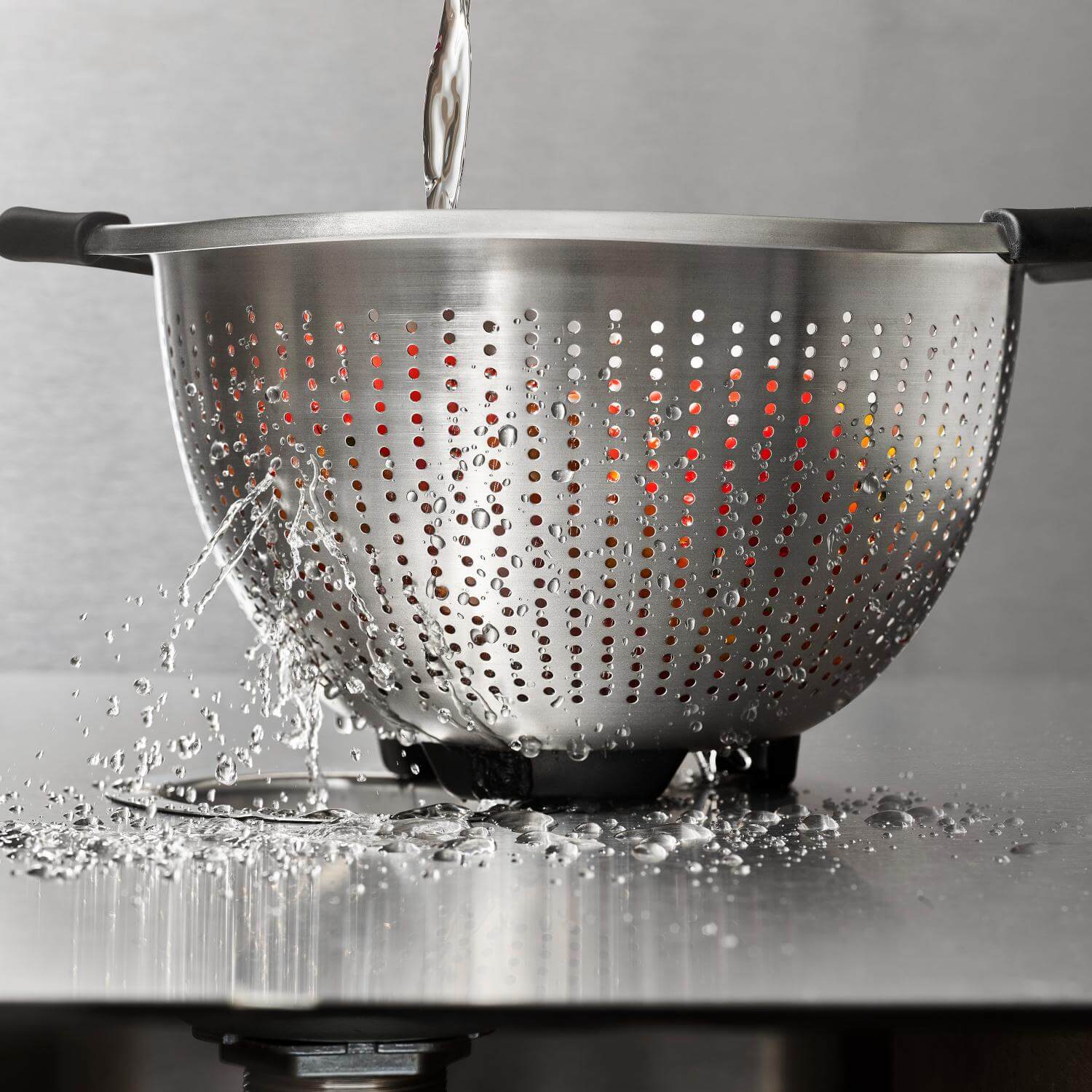 OXO Good Grips Stainless Steel Colander - Image 3