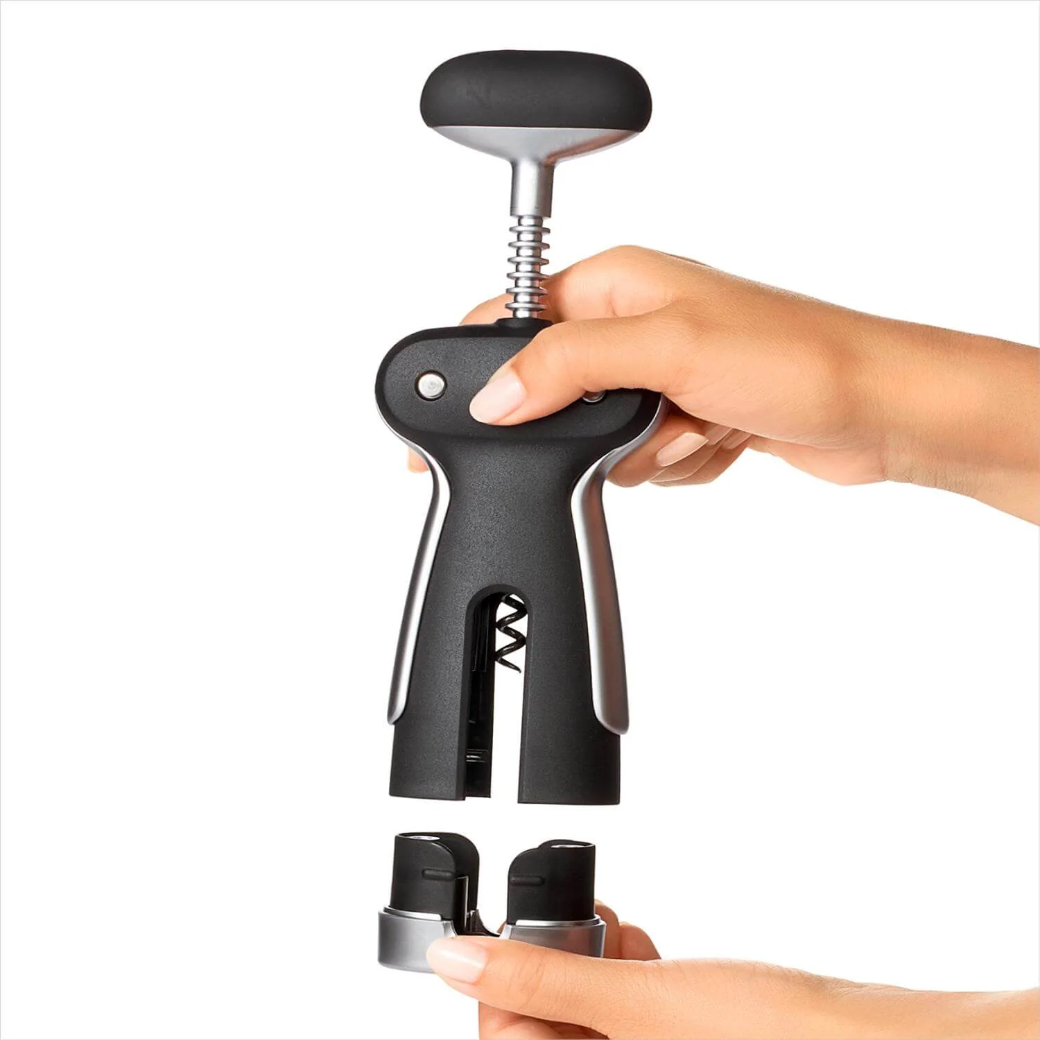 OXO Winged Corkscrew with Foil Cutter - Image 5