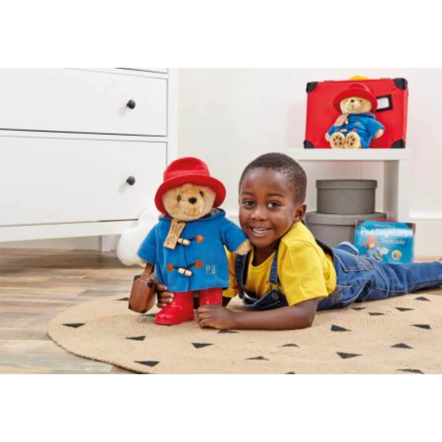 Paddington Bear Classic With Boots & Suitcase Soft Toy - Large - Image 10
