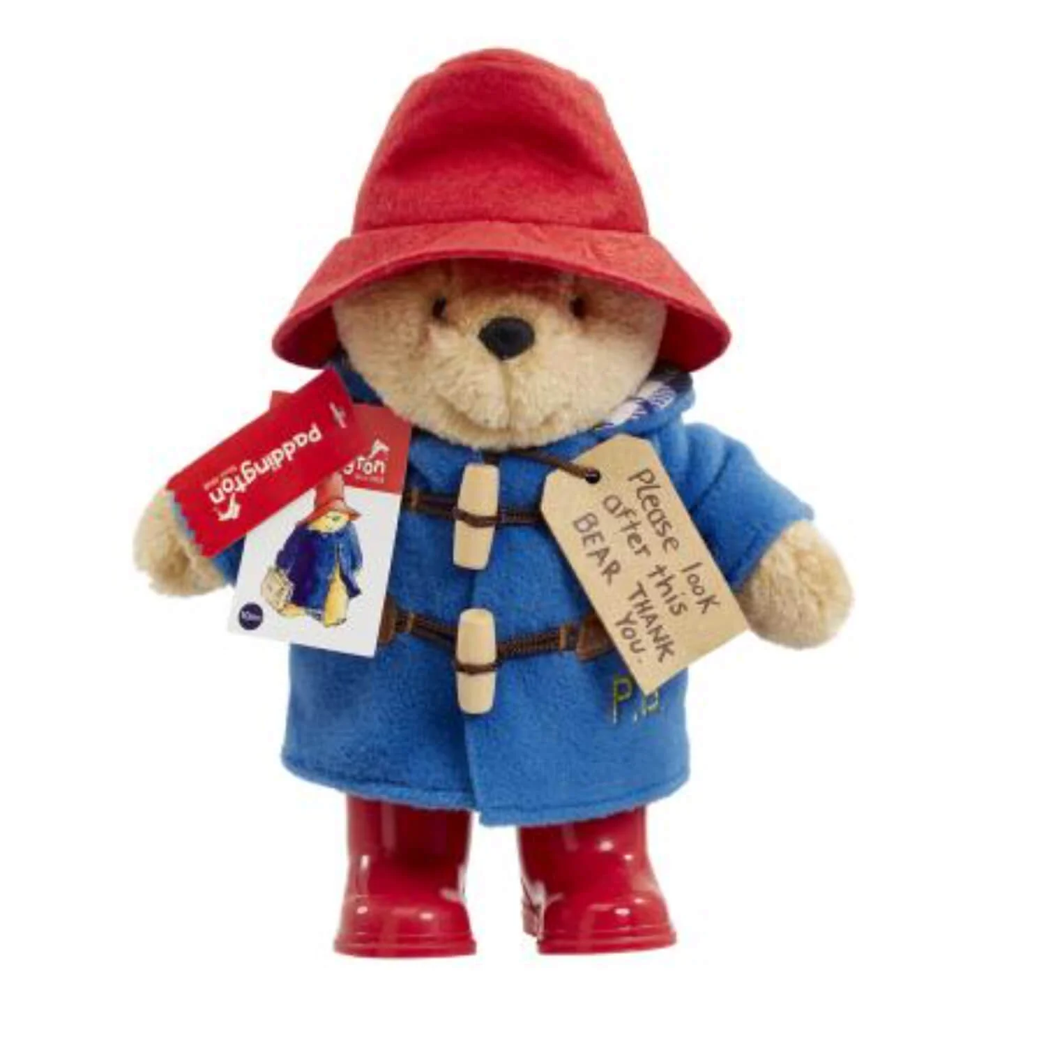 Paddington Bear Classic With Boots Soft Toy - Image 5