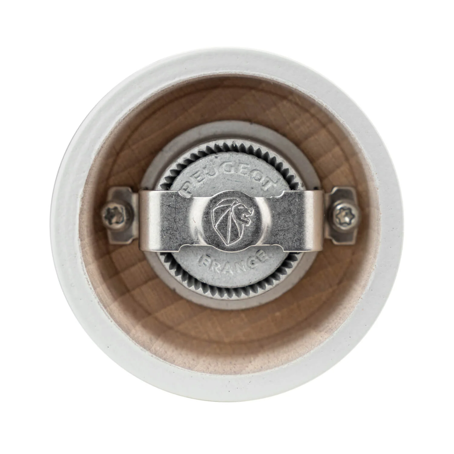 Peugeot Bistro 10cm Pepper Mill -  Pearl Grey - Image 4