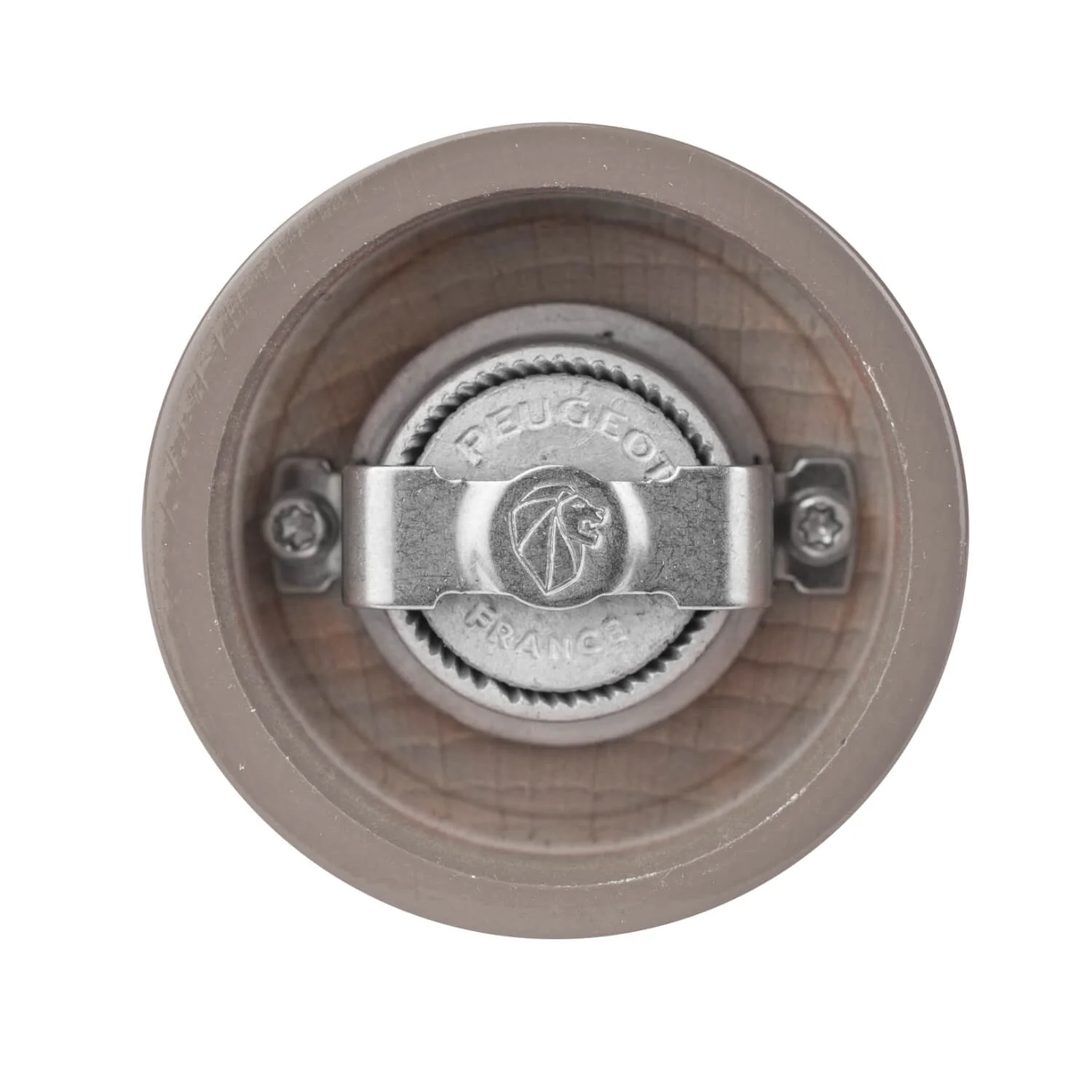 Peugeot Bistro 10cm Pepper Mill - Taupe Grey - Image 4