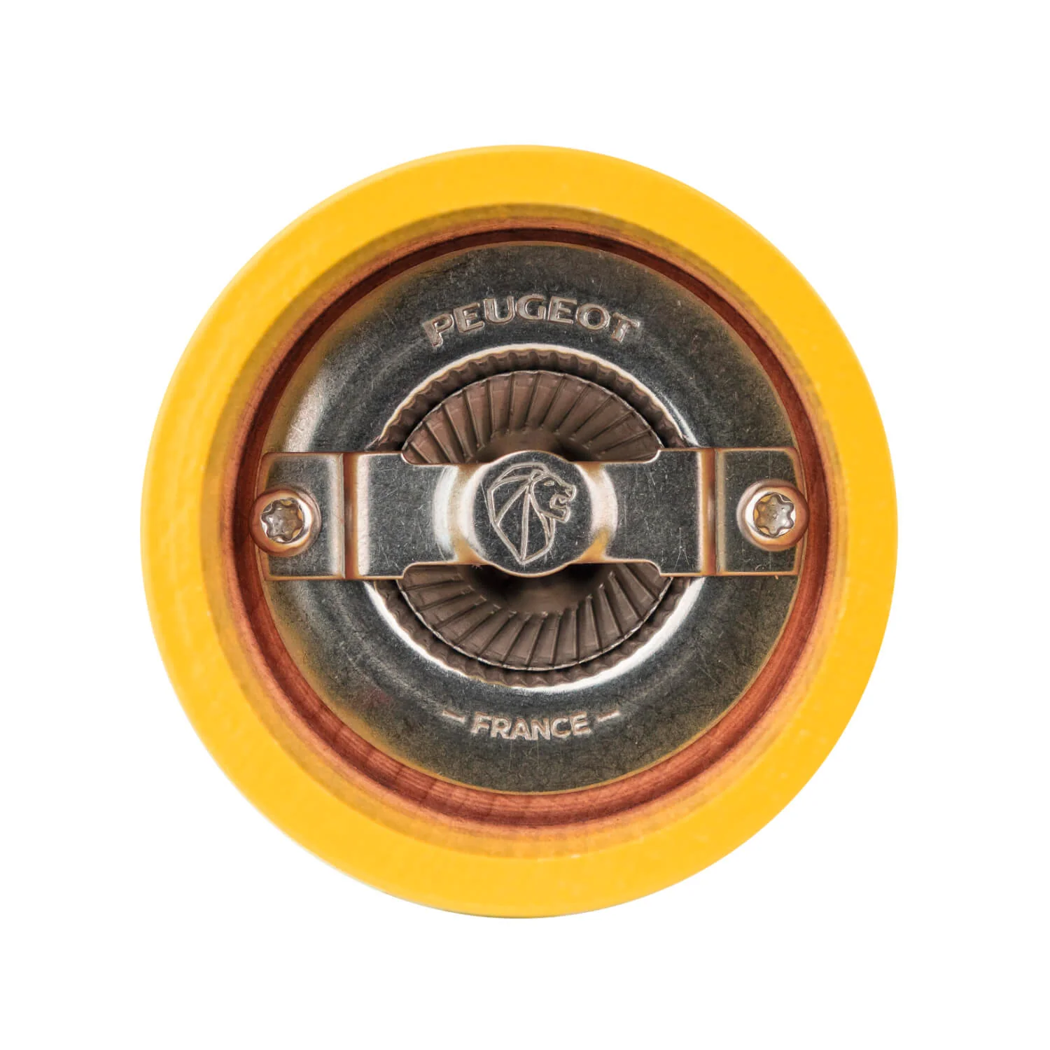 Peugeot Bistro 10cm Salt Mill - Saffron - Image 4