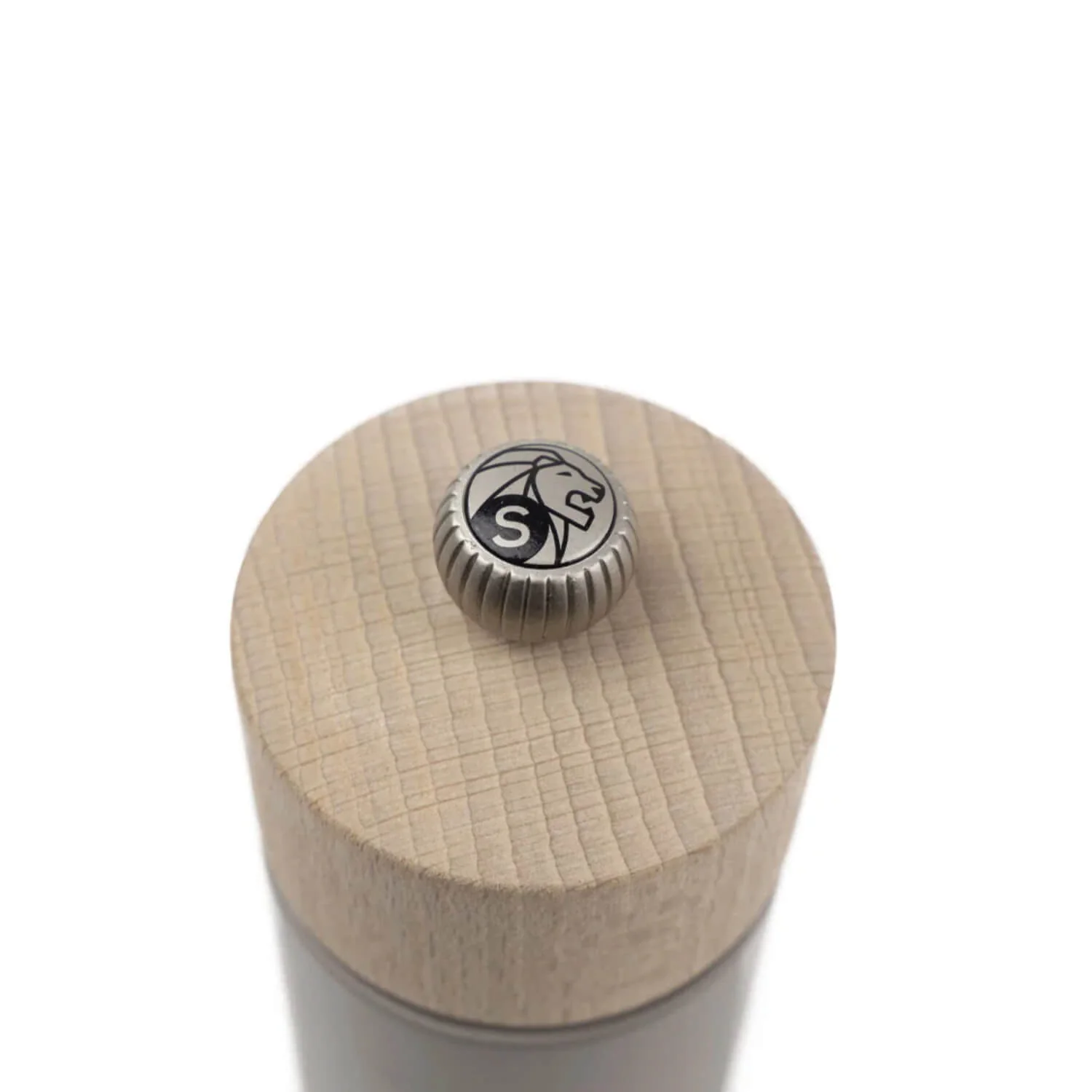Peugeot Boreal 12cm Zirlion Salt Mill - Rock Grey - Image 2