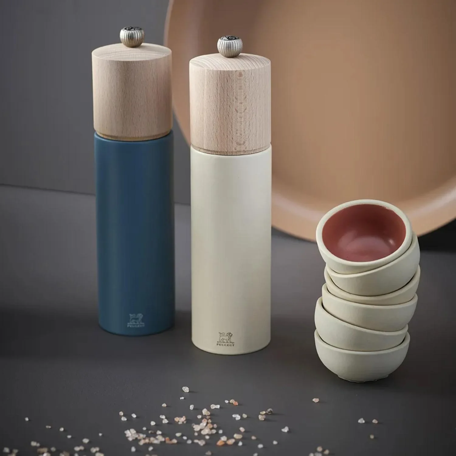 Peugeot Boreal 21cm Beech Pepper Mill - Celestial Blue - Image 7