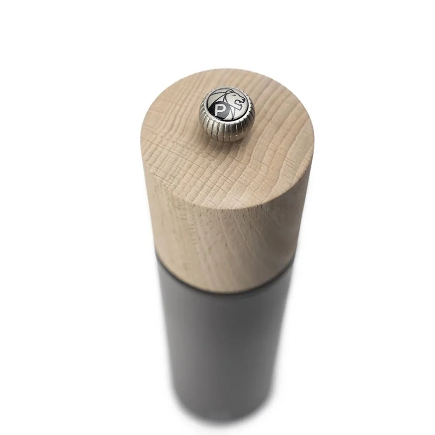 Peugeot Boreal 21cm Beech Pepper Mill - Rock Grey - Image 2