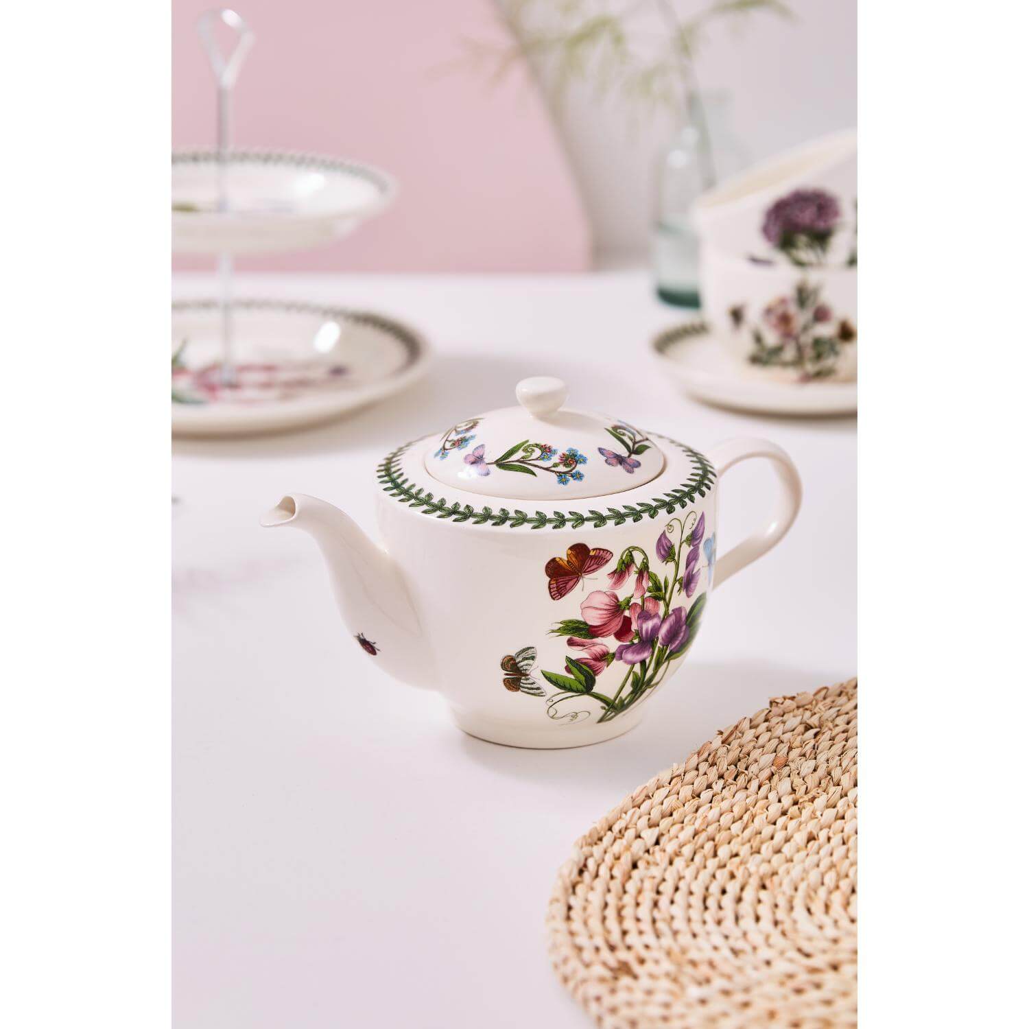 Portmeirion Botanic Garden Round Coasters - Set of 4 - Image 3