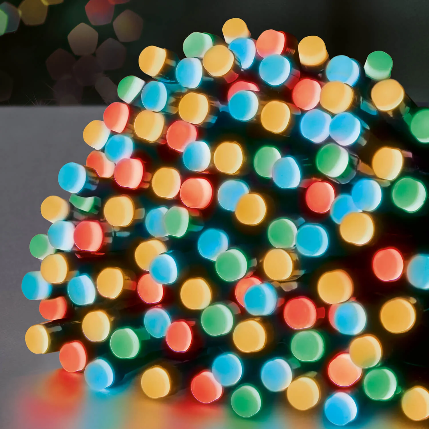 Premier Christmas Berry Brights 9 Metre 360 LED Lights - Multi-Coloured - Image 3