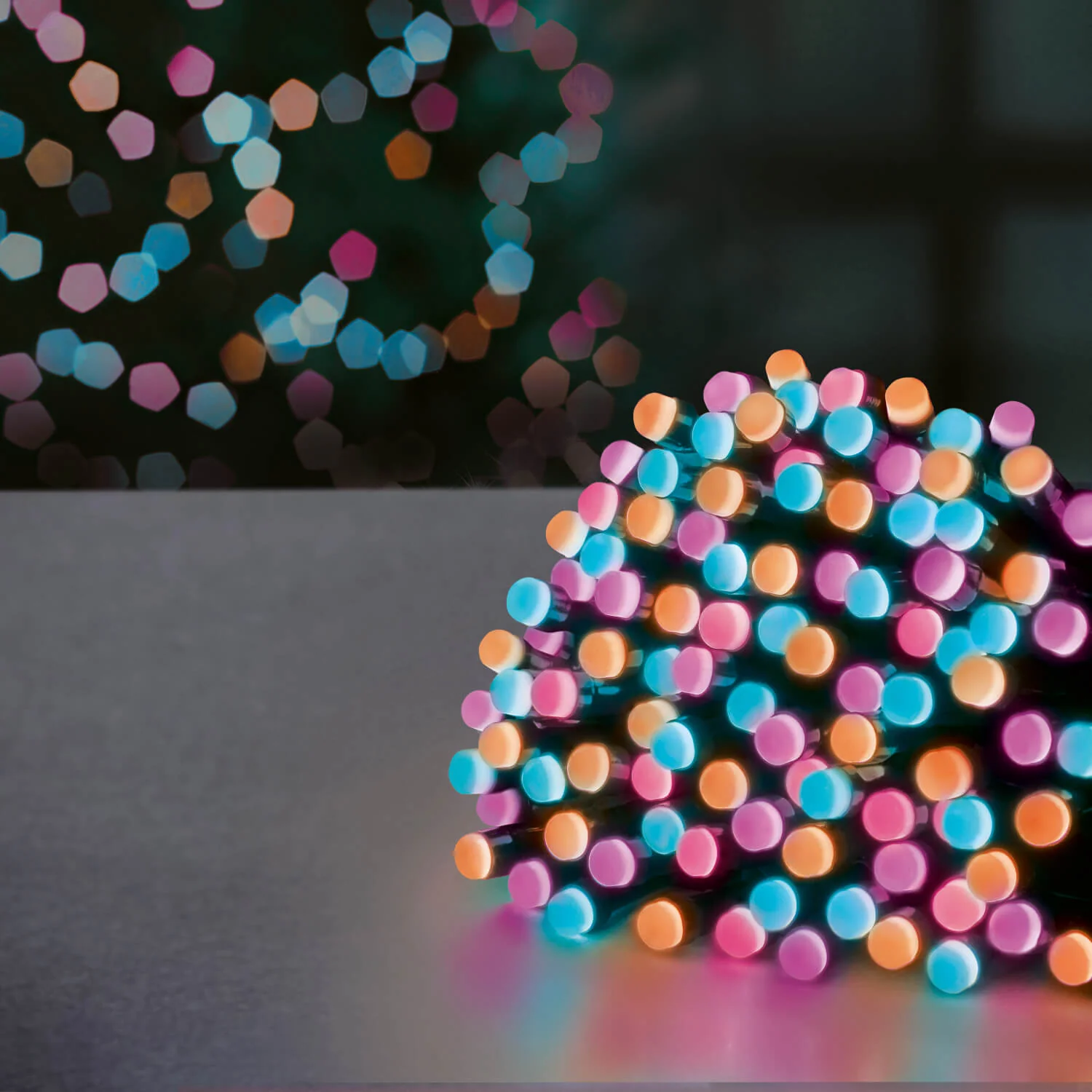Premier Christmas Berry Brights 9 Metre 360 LED Lights - Rainbow - Image 2