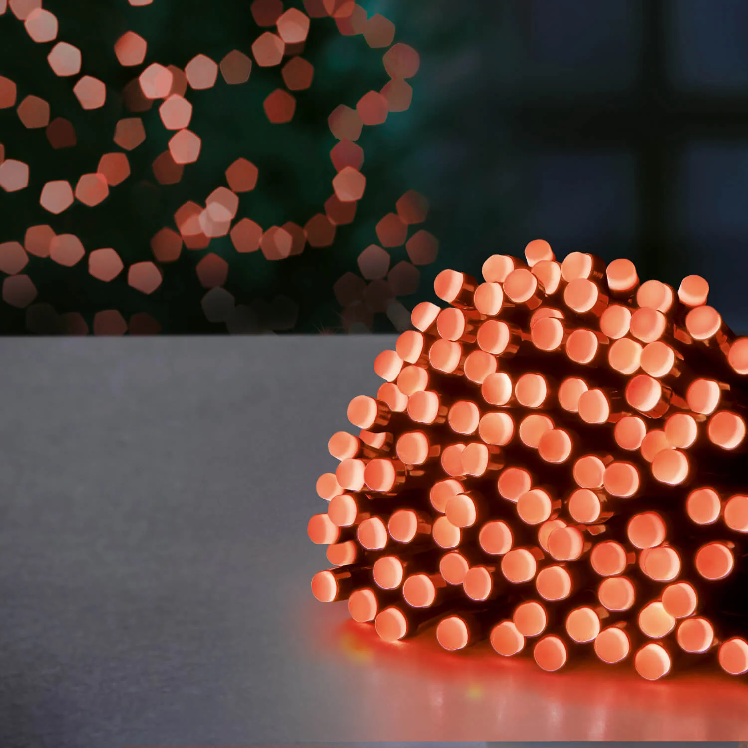 Premier Christmas Berry Brights 9 Metre 360 LED Lights - Red - Image 2