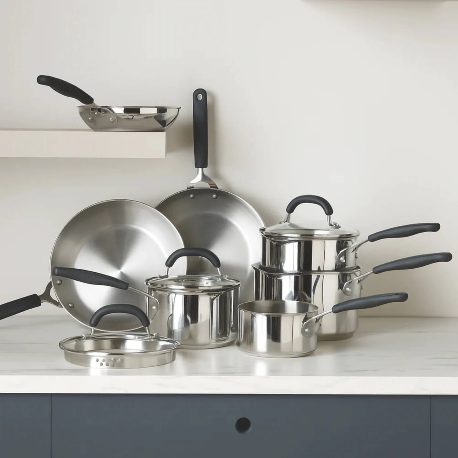 Prestige Made To Last 21cm Stainless Steel Frying Pan - Image 3