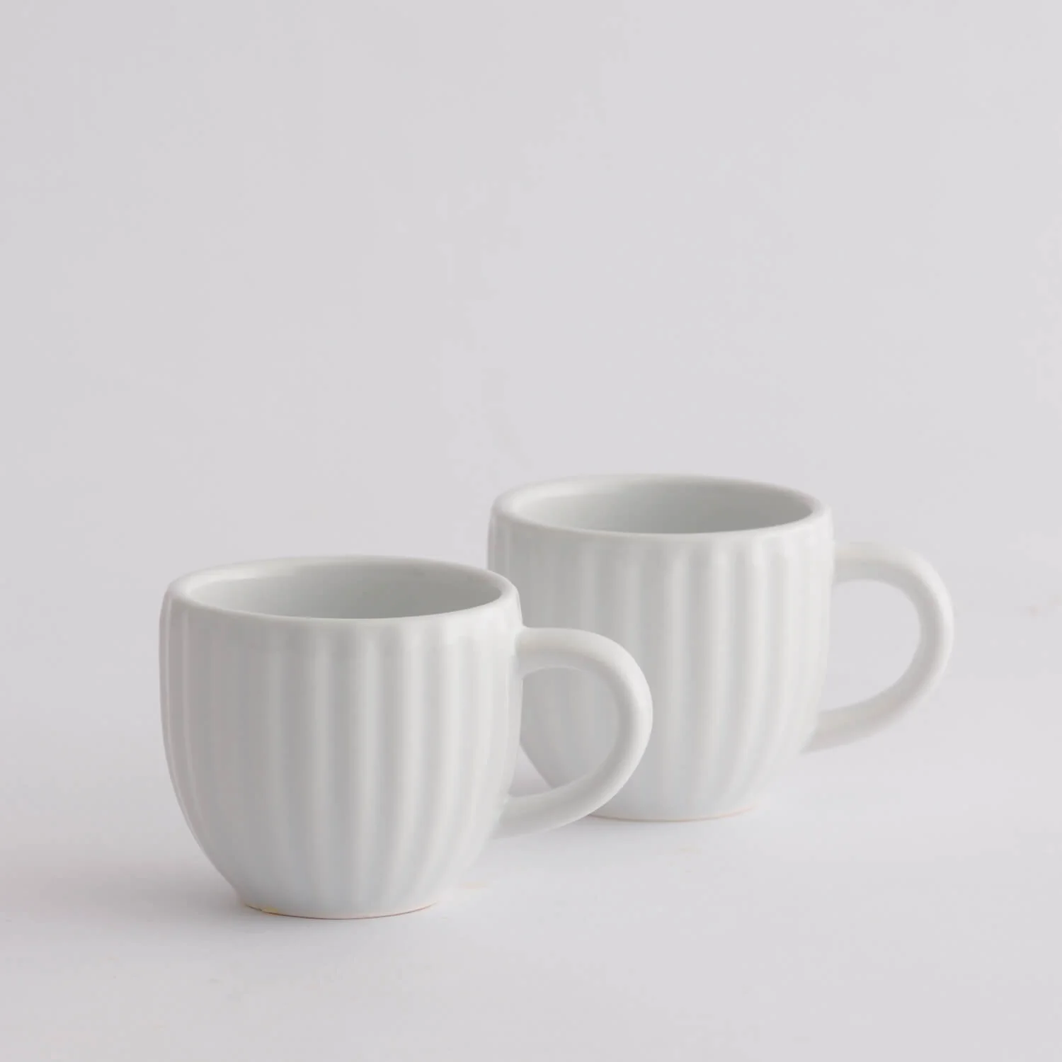 Price & Kensington Luxe Set of 2 Espresso Cups - White - Image 2
