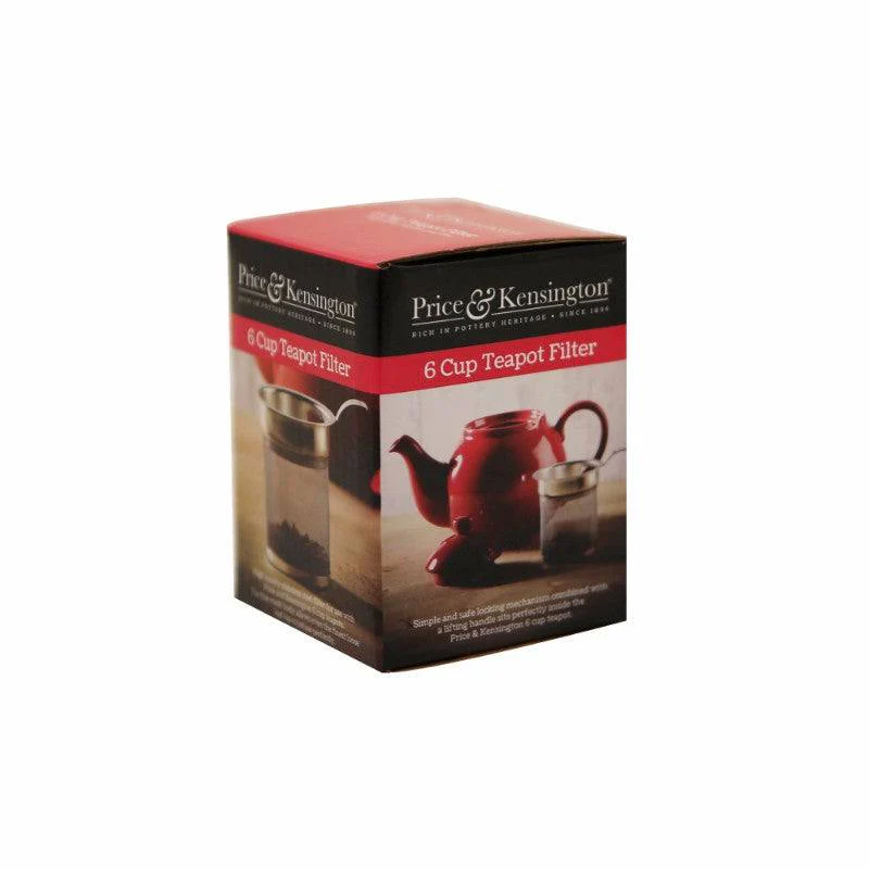 Price & Kensington 6 Cup Stainless Steel Teapot Filter - Image 2