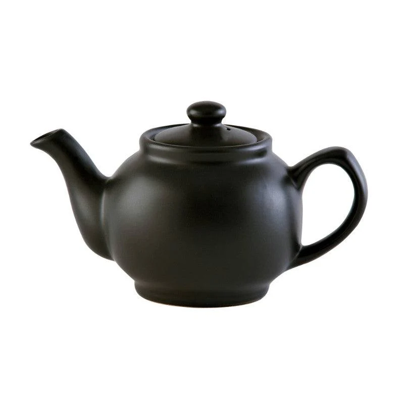 Price & Kensington Stoneware 6 Cup Teapot - Matte Black