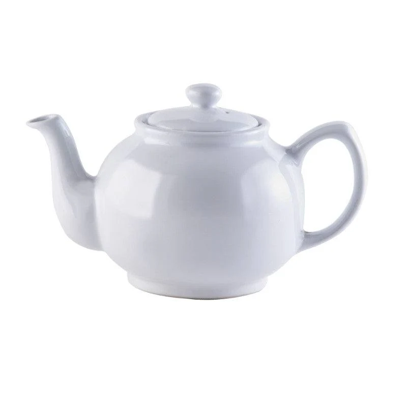 Price & Kensington Stoneware 6 Cup Teapot - White