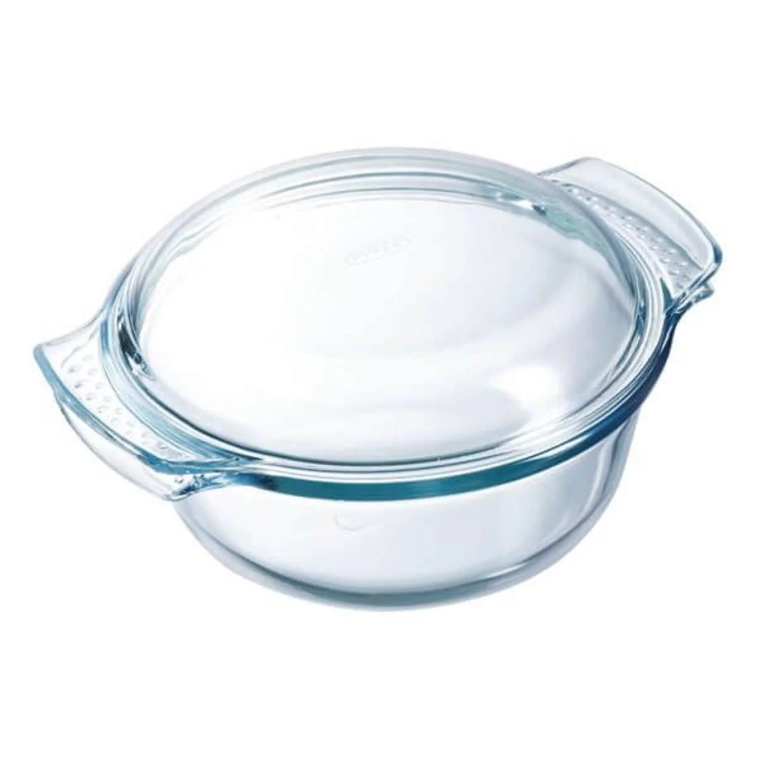 Pyrex Classic Easy Grip Round Glass Casserole - 3.5 Litre