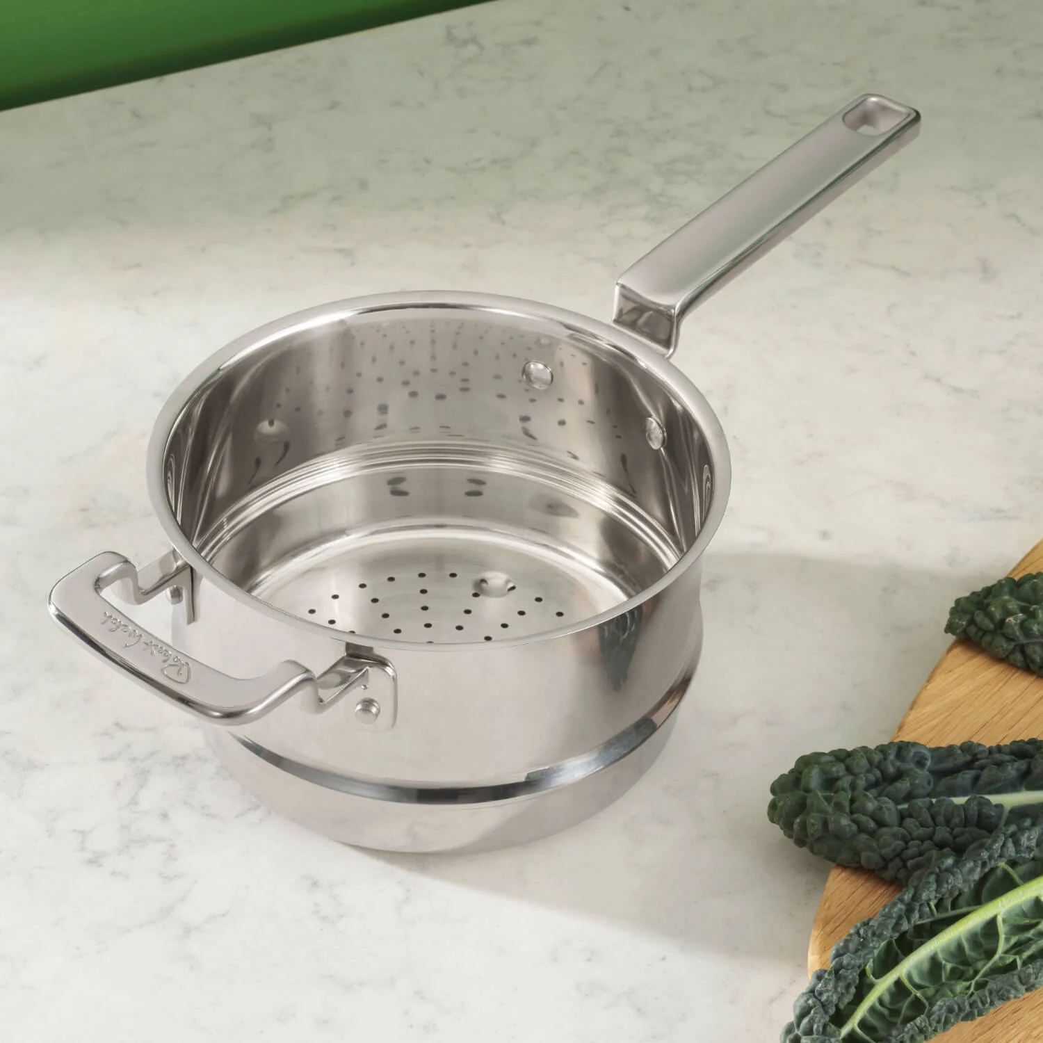 Robert Welch 316 Series Stainless Steel Cookware 18cm 2-Piece Steamer Set - Image 5