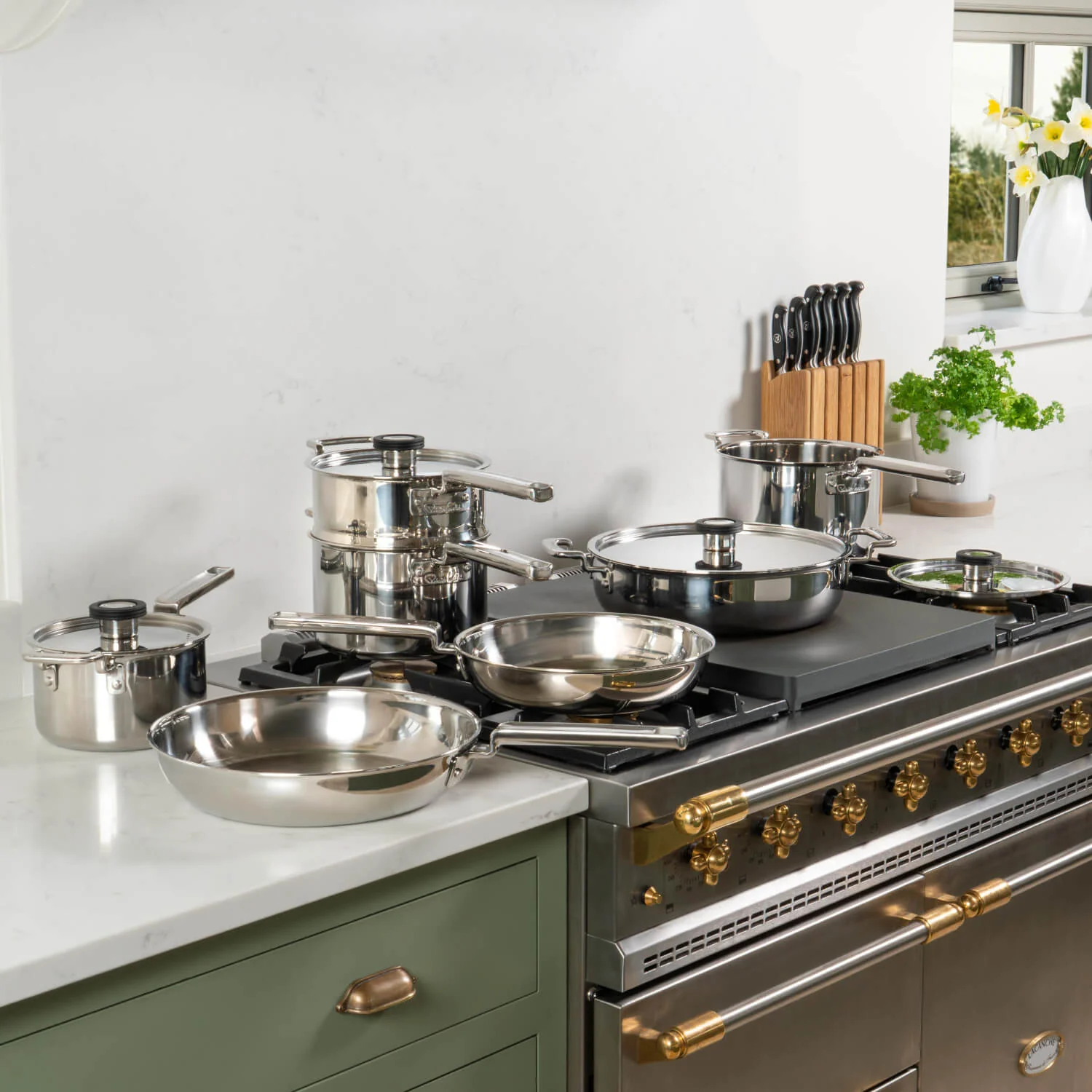 Robert Welch 316 Series Stainless Steel Cookware 18cm Steamer Insert - Image 3