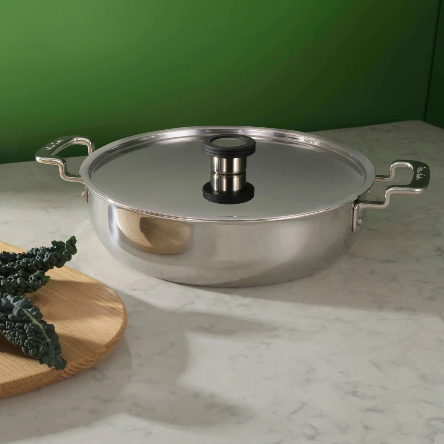 Robert Welch 316 Series Stainless Steel Cookware 28cm Low Casserole - Image 3