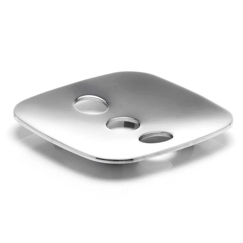 Robert Welch Burford Collection 4 Piece Bathroom Set - Polished Steel - Image 5