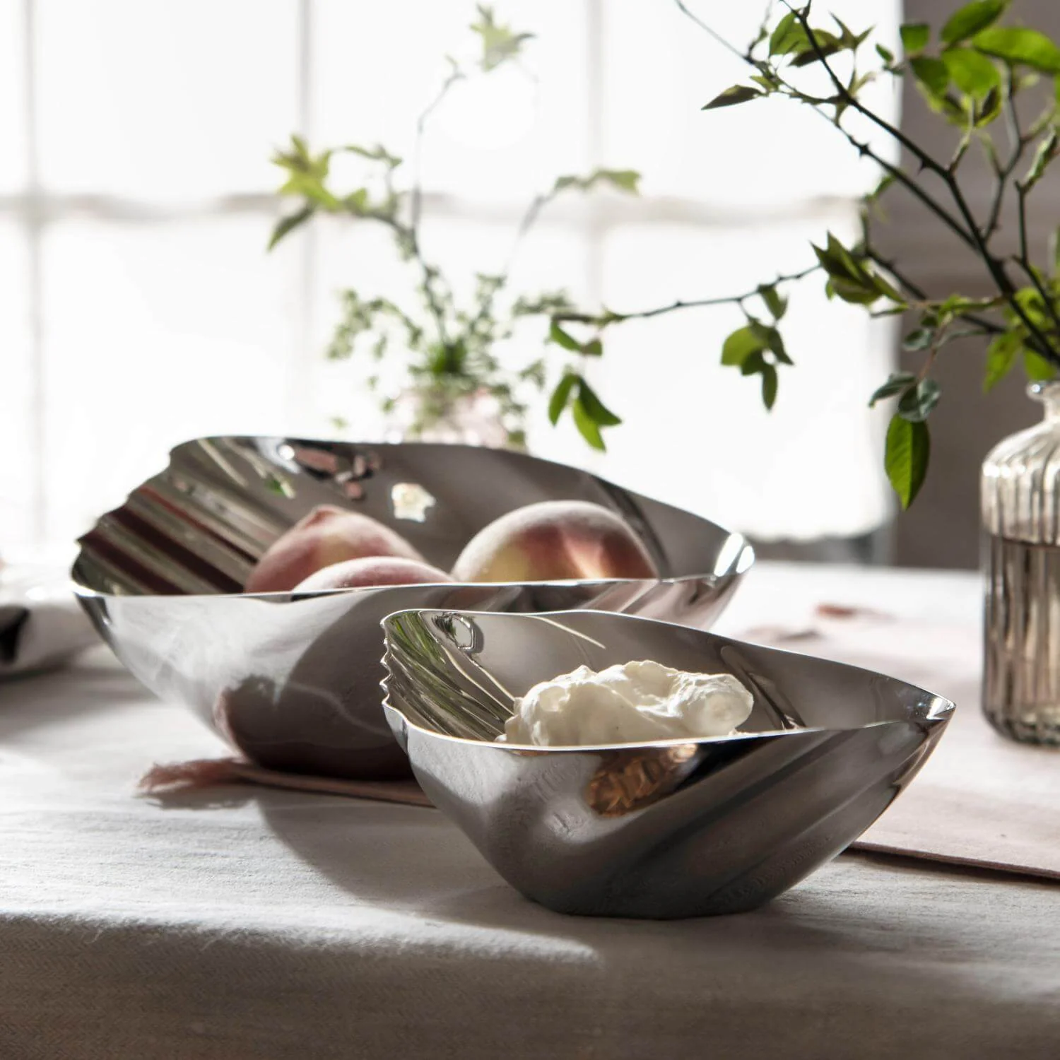 Robert Welch Cascade 18|10 Mirror Polished Stainless Steel Dish - Large - Image 5
