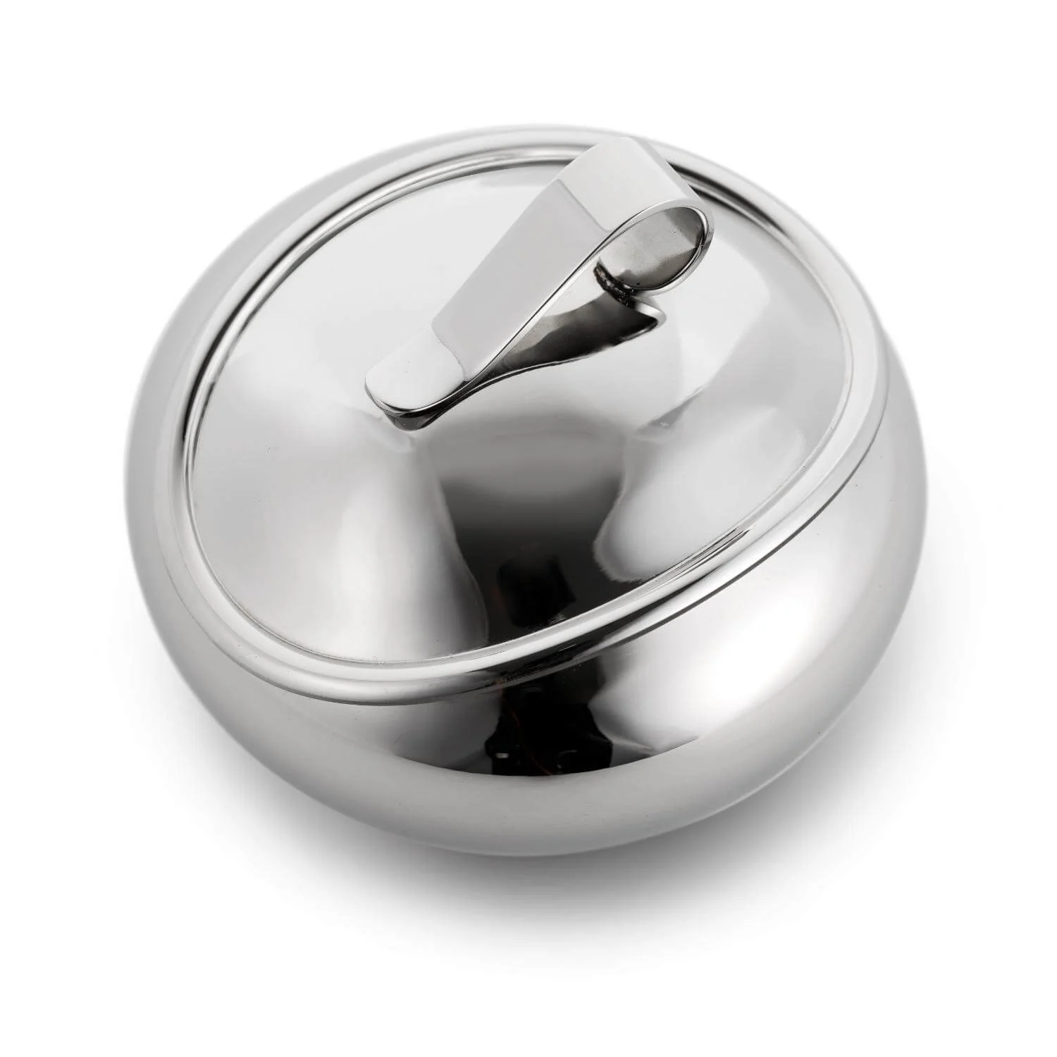 Robert Welch Drift 18|10 Mirror Polished Stainless Steel 150ml Sugar Pot with Lid - Image 3