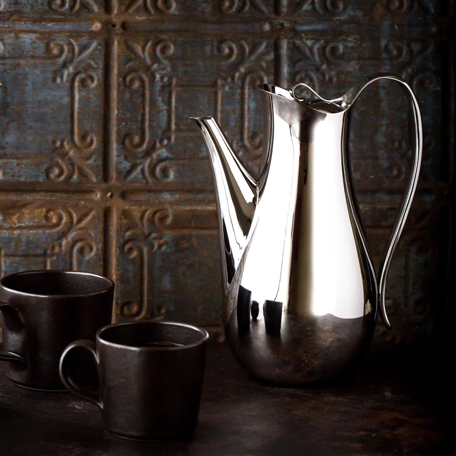 Robert Welch Drift 18|10 Mirror Polished Stainless Steel 2 Litre Coffee Pot - Image 4
