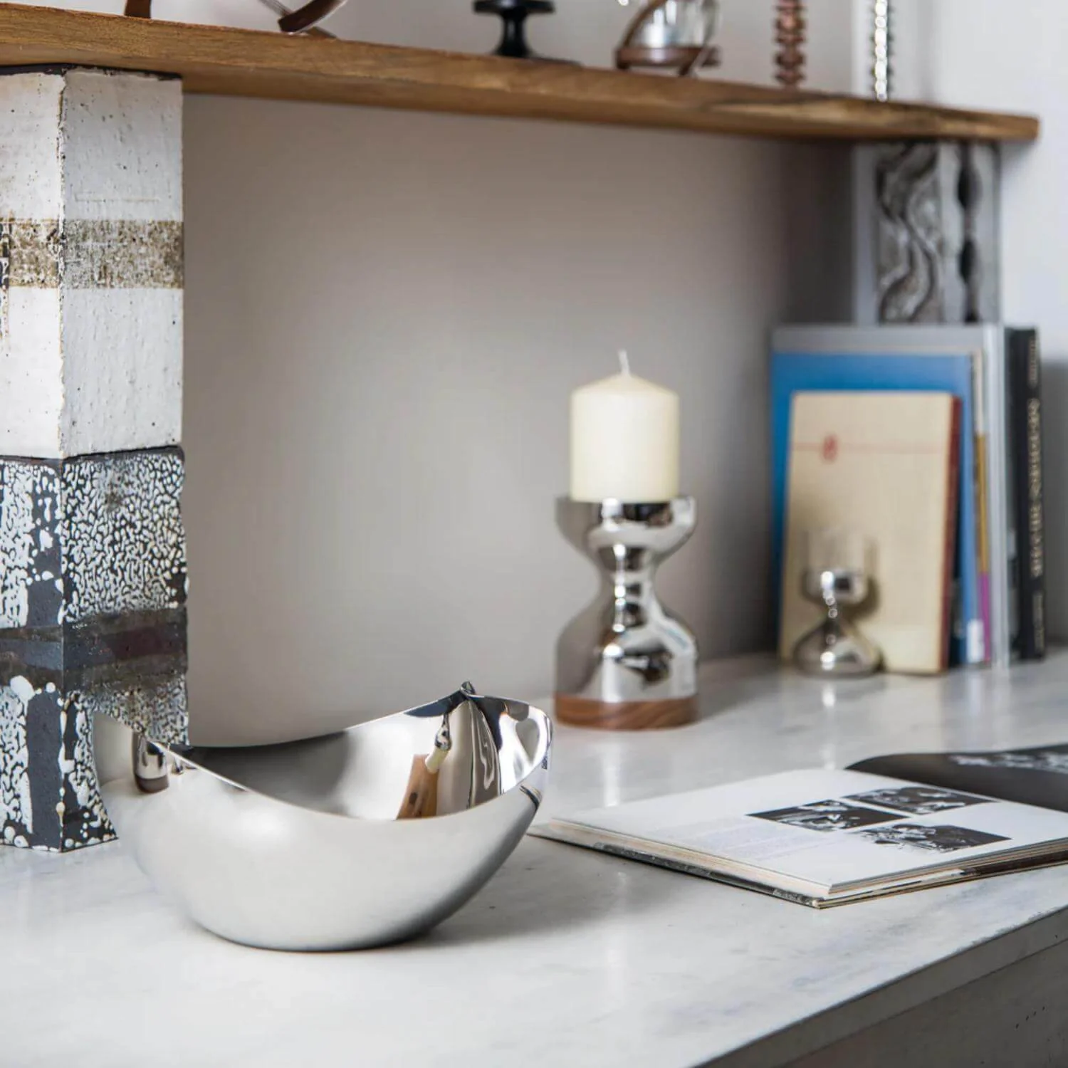 Robert Welch Drift 18|10 Mirror Polished Stainless Steel Medium Serve Bowl - Image 4