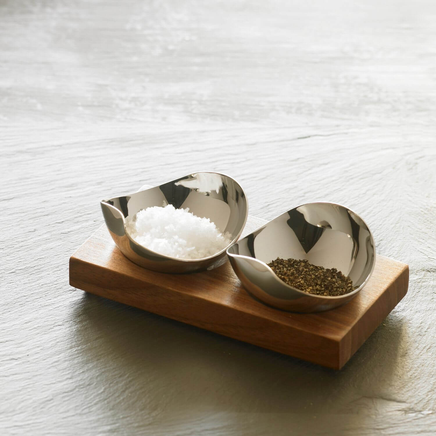 Robert Welch Drift Pinch Pot Set with Walnut Base - Image 5