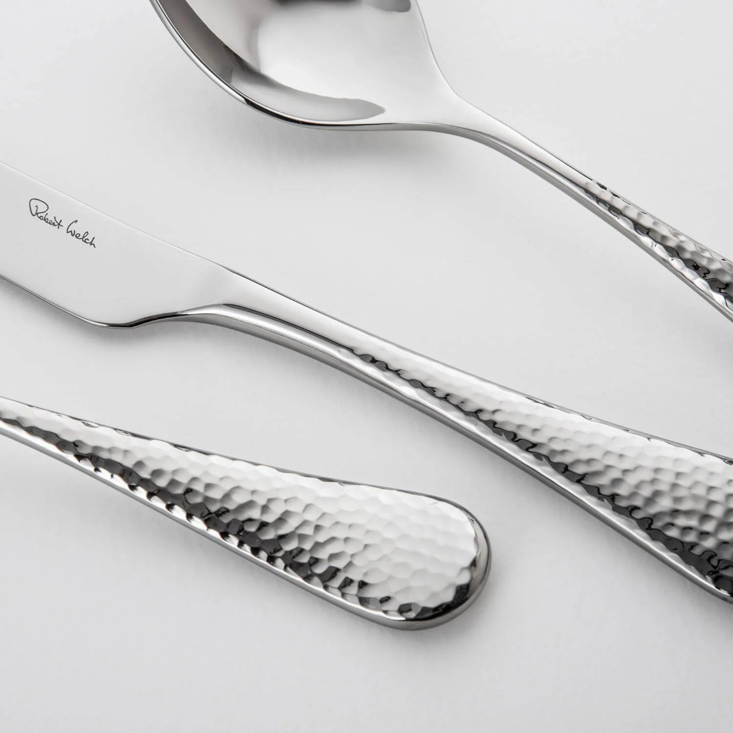 Robert Welch Honeybourne Bright Stainless Steel Cutlery Set - 56 Piece - Image 2