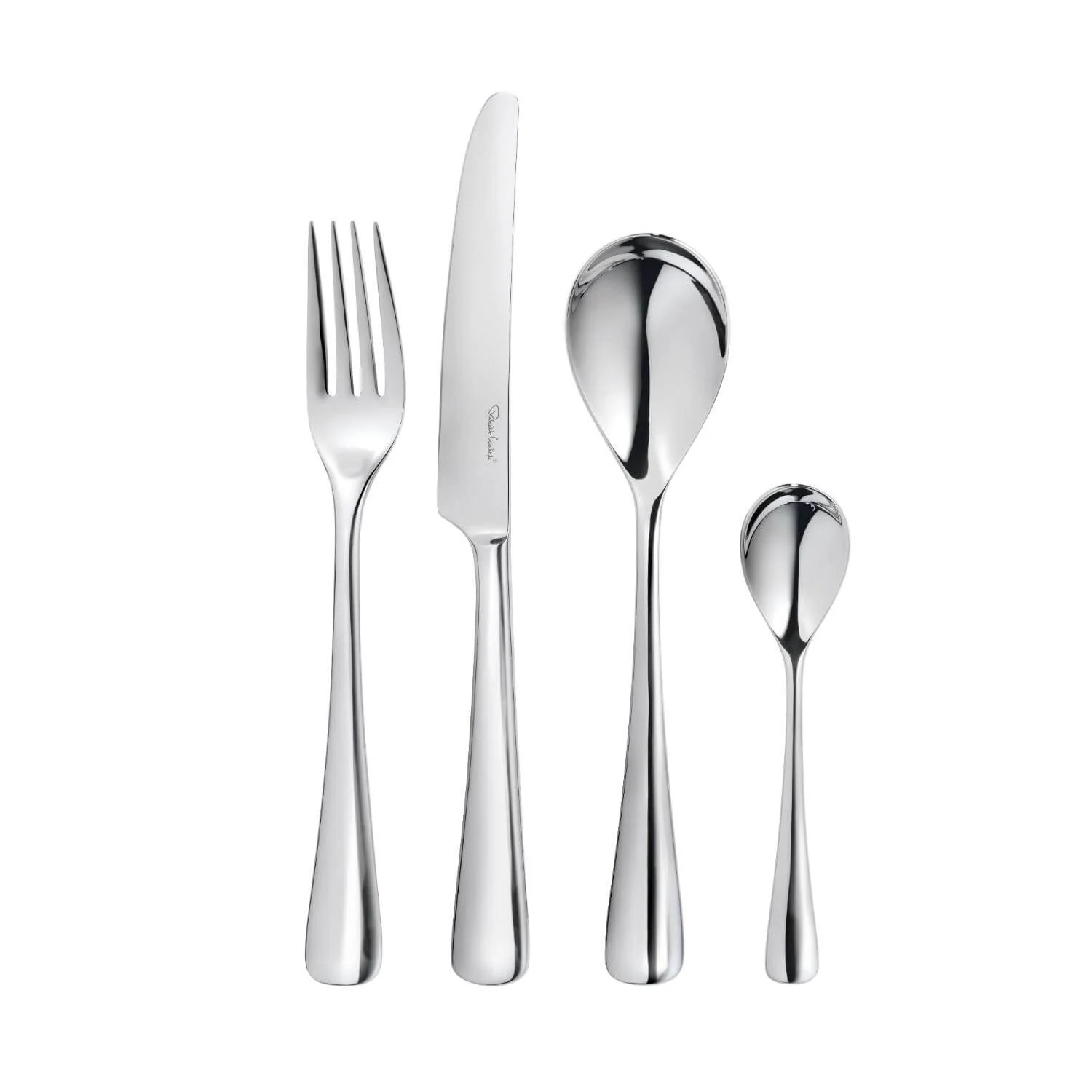 Robert Welch Malvern Bright Stainless Steel Cutlery Set - 24 Piece - Image 2