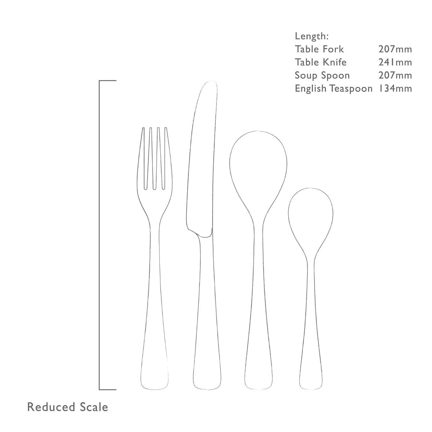 Robert Welch Malvern Bright Stainless Steel Cutlery Set - 24 Piece - Image 9