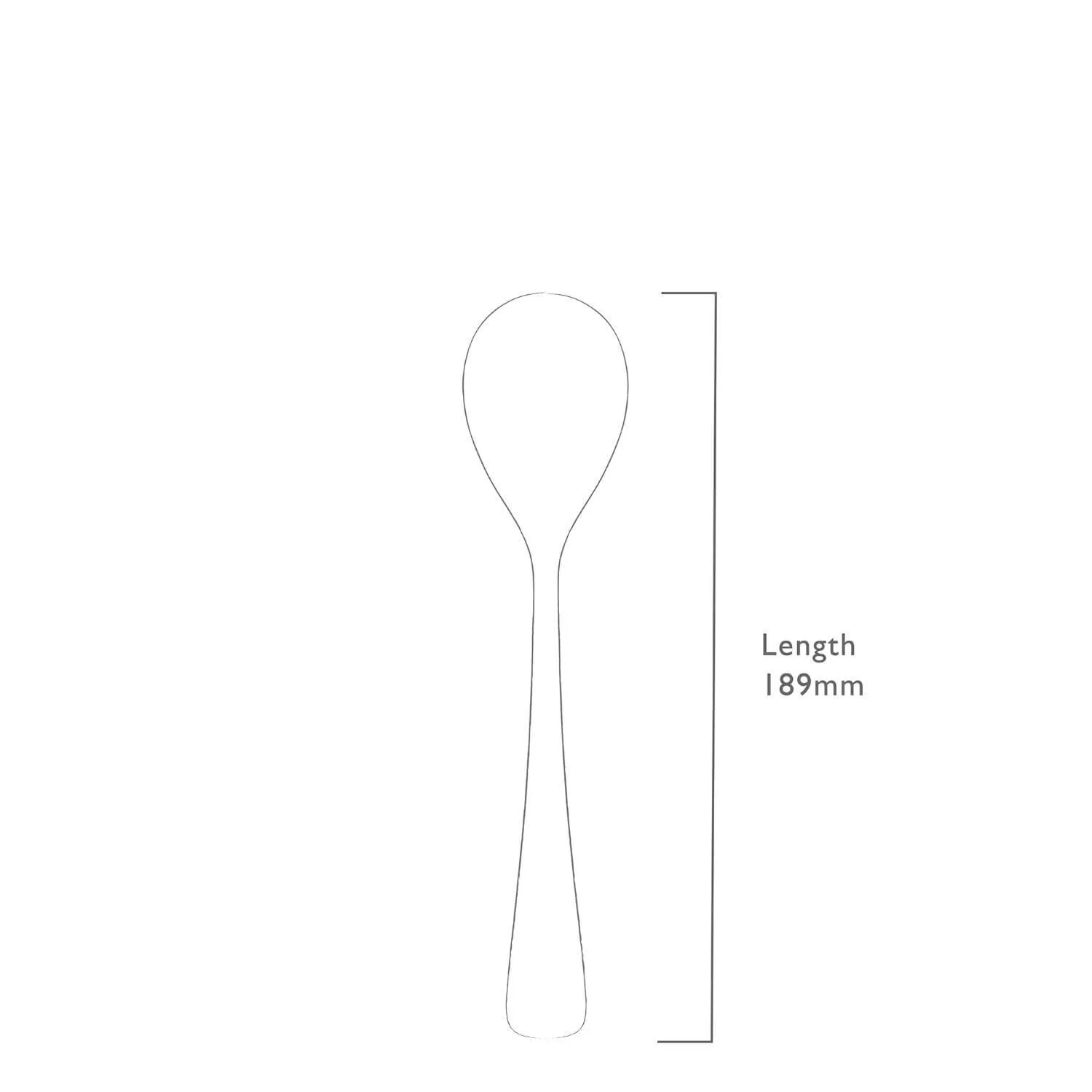 Robert Welch Malvern Bright Stainless Steel Dessert Spoon - Image 5