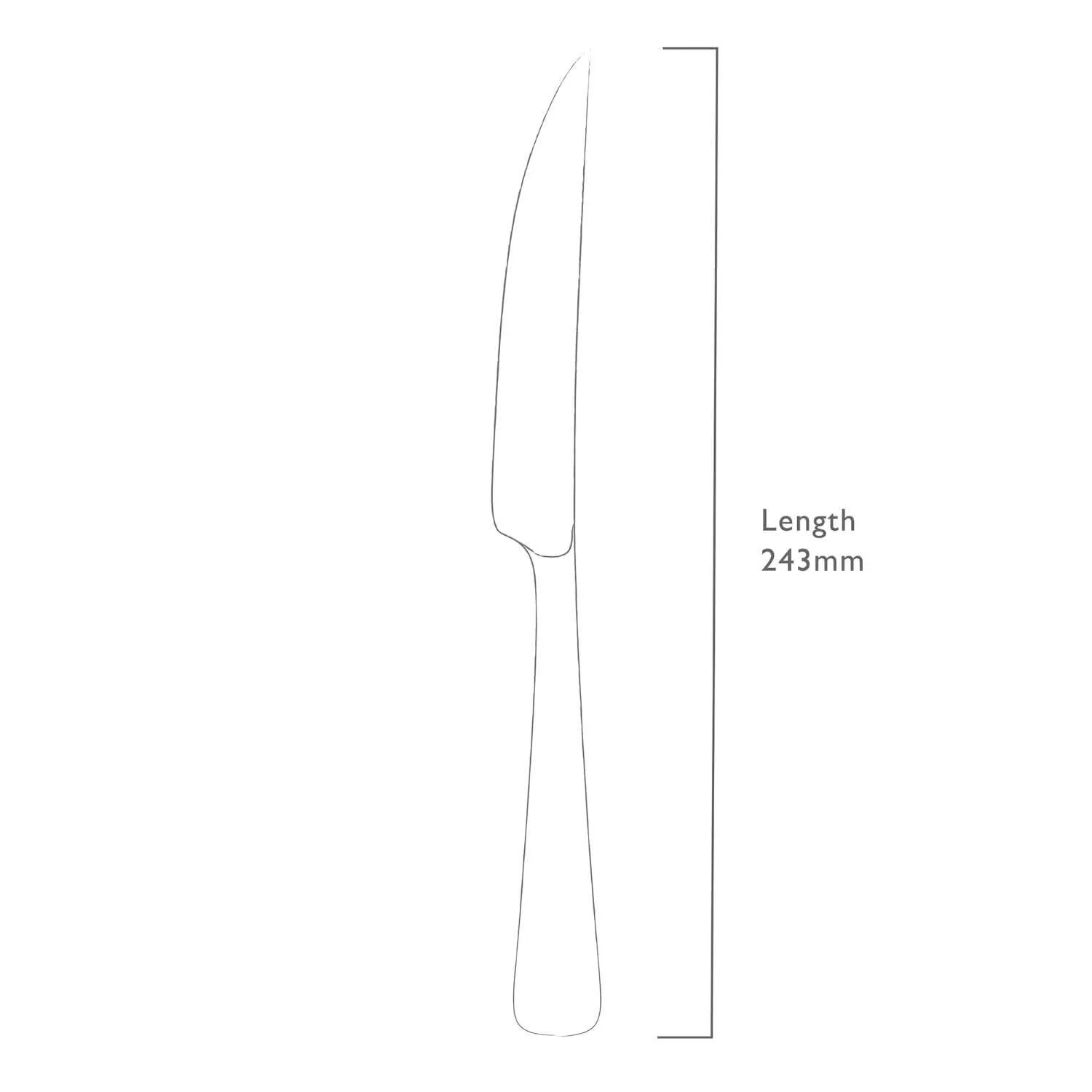 Robert Welch Malvern Bright Stainless Steel Steak Knife - Image 3