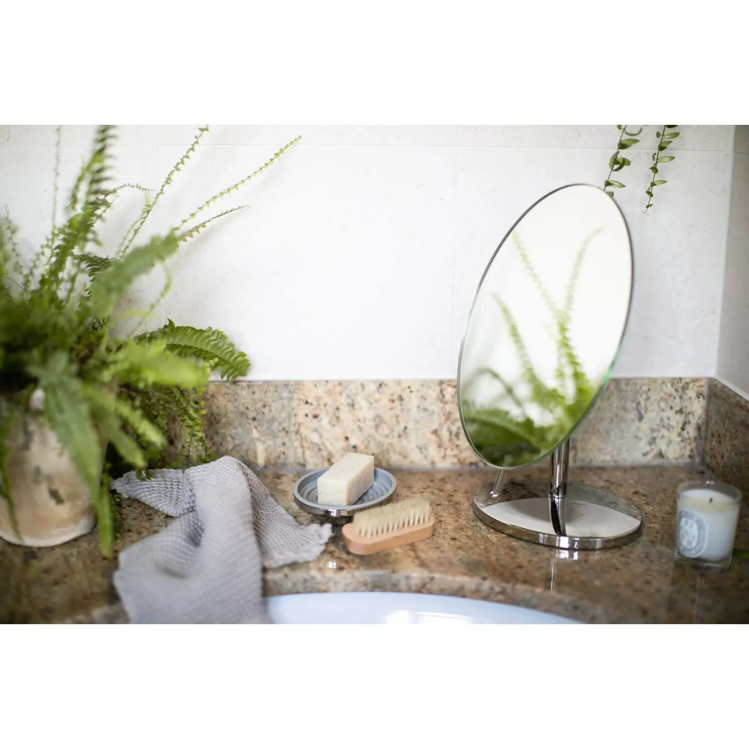 Robert Welch Oblique Pedestal Mirror - Image 6